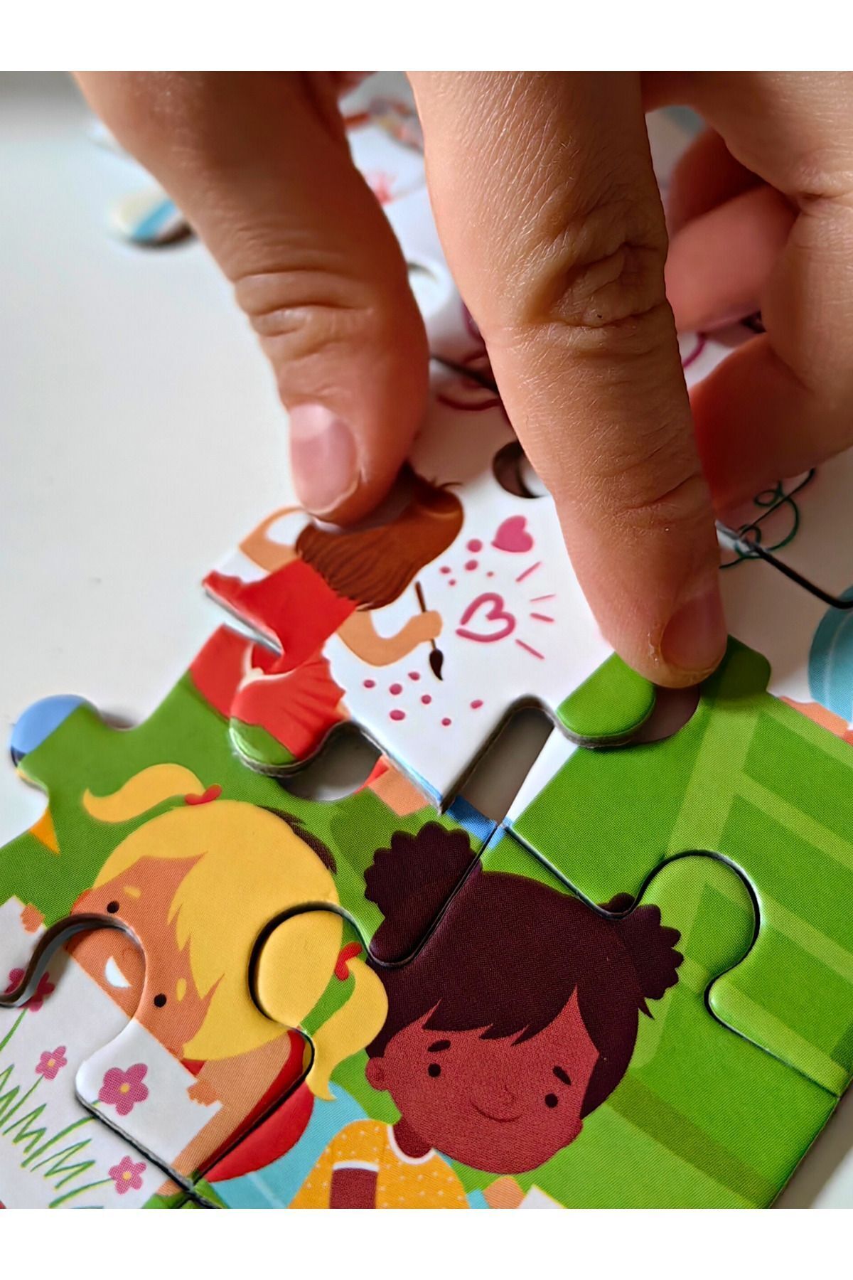 DoerKids Sanat Sınıfı Çocuk Mini Puzzle | 40 Parça 4 Yaş fotoğrafı 7 (önizleme)