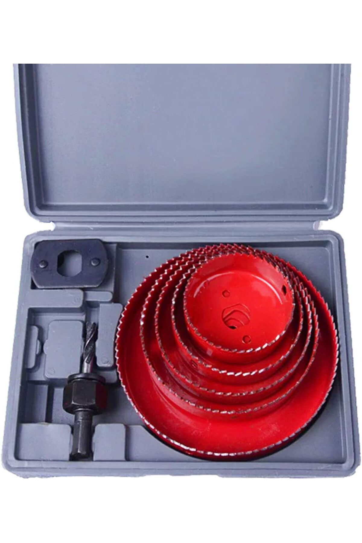 STOREMAX daiviolastore Master Profesyonel Panç Seti Ahşap Buat Alçıpan Kartonpiyer Delme (8 PARÇA) DLSto