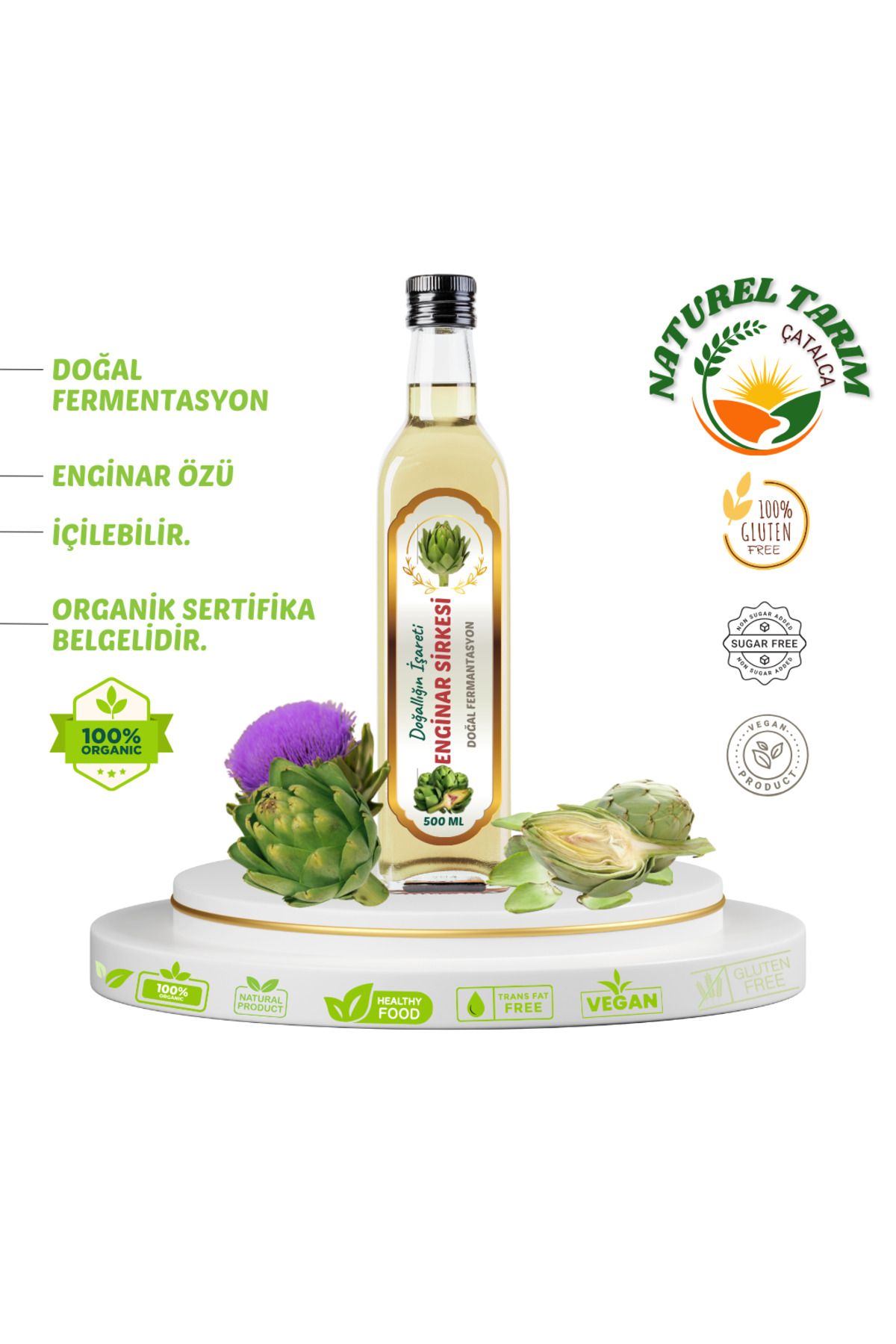 NATUREL ORGANİK ENGİNAR SİRKESİ