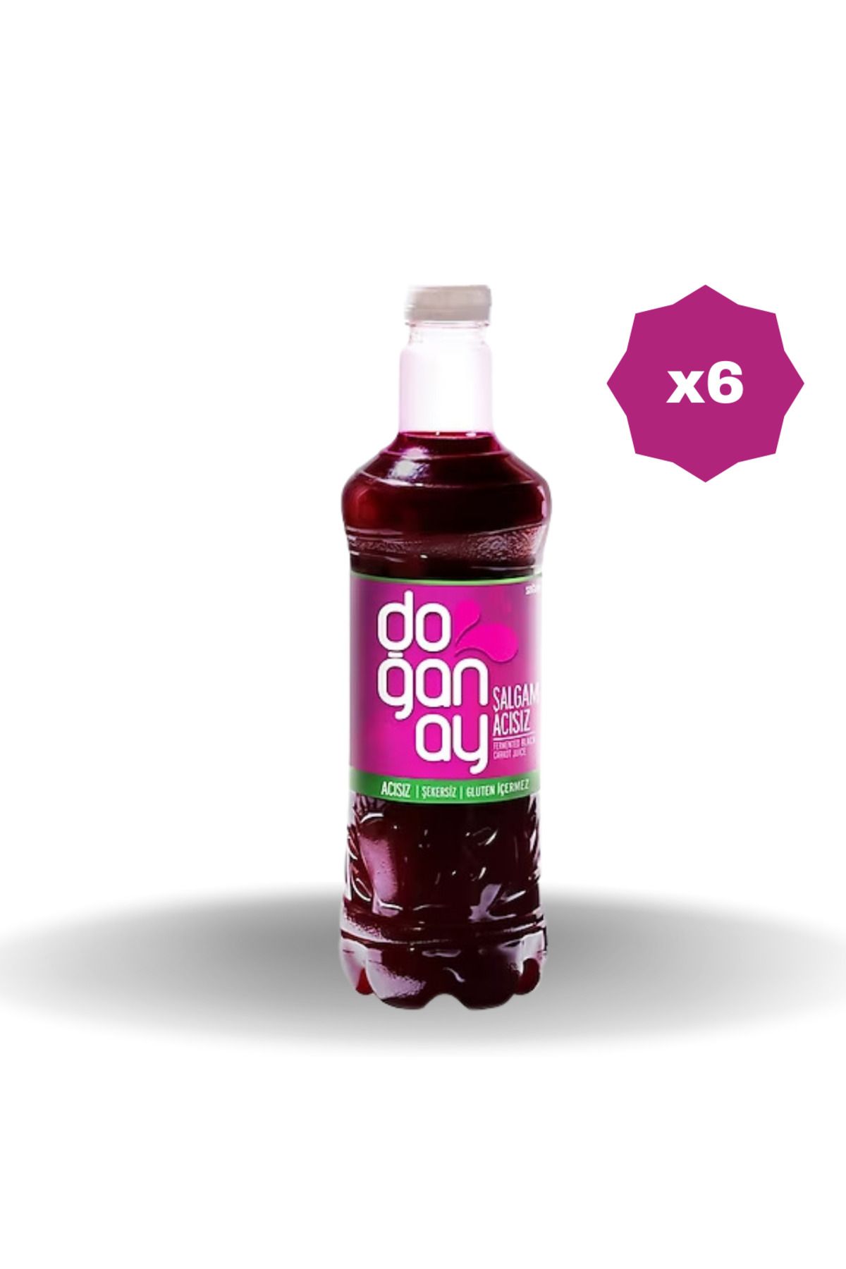 Doğanay Şalgam Acisiz 1 Lt - (6 Adet)