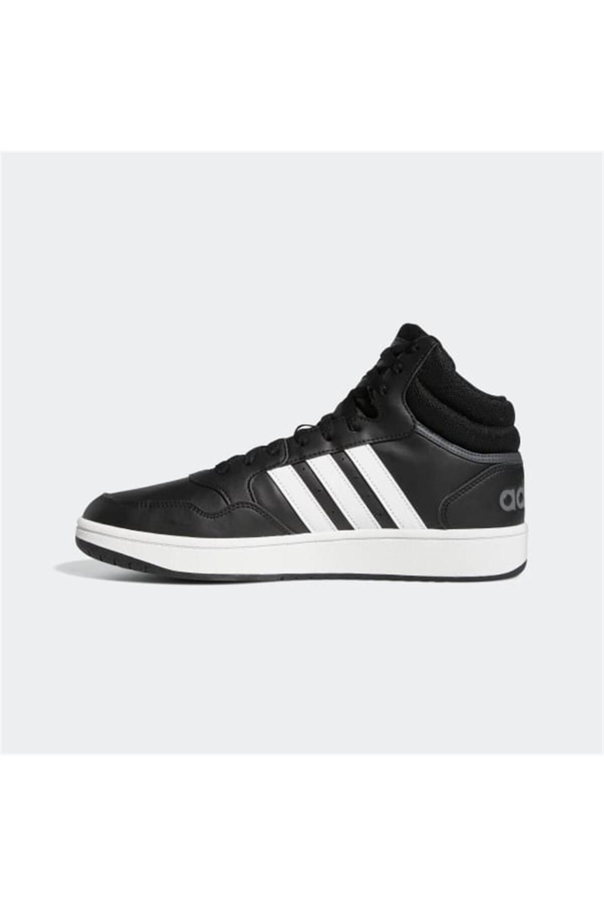 adidas-Hoops 3.0 Mid C/FTWWHT/GRESIX GW3020 - Pantofi 3