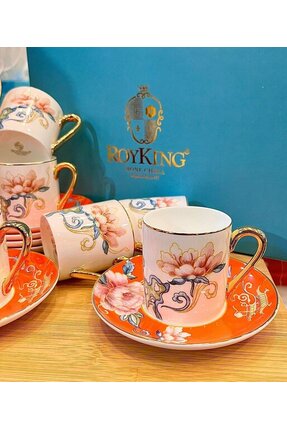 ROY KING MİLENA 6'LI KAHVE FİNCAN