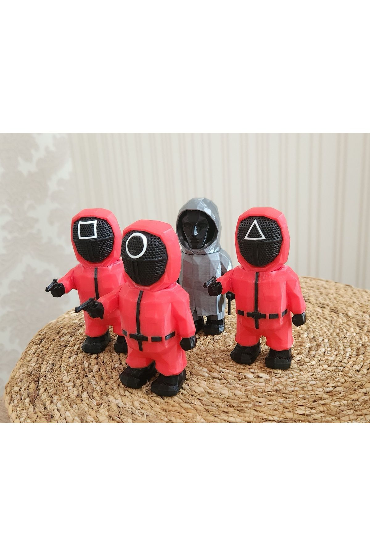 TAWGAN-Squid Game Head Manager and Guards Figure Set 4