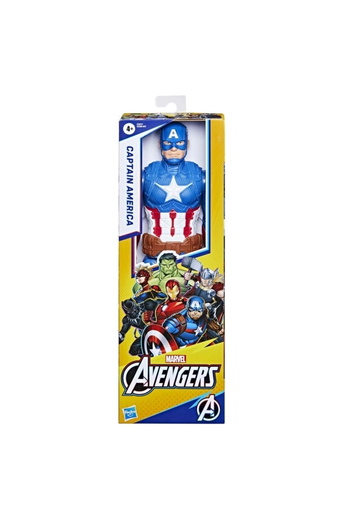 Hasbro-Marvel Avengers Titan Hero Series Captain America Action Figure E7877 3