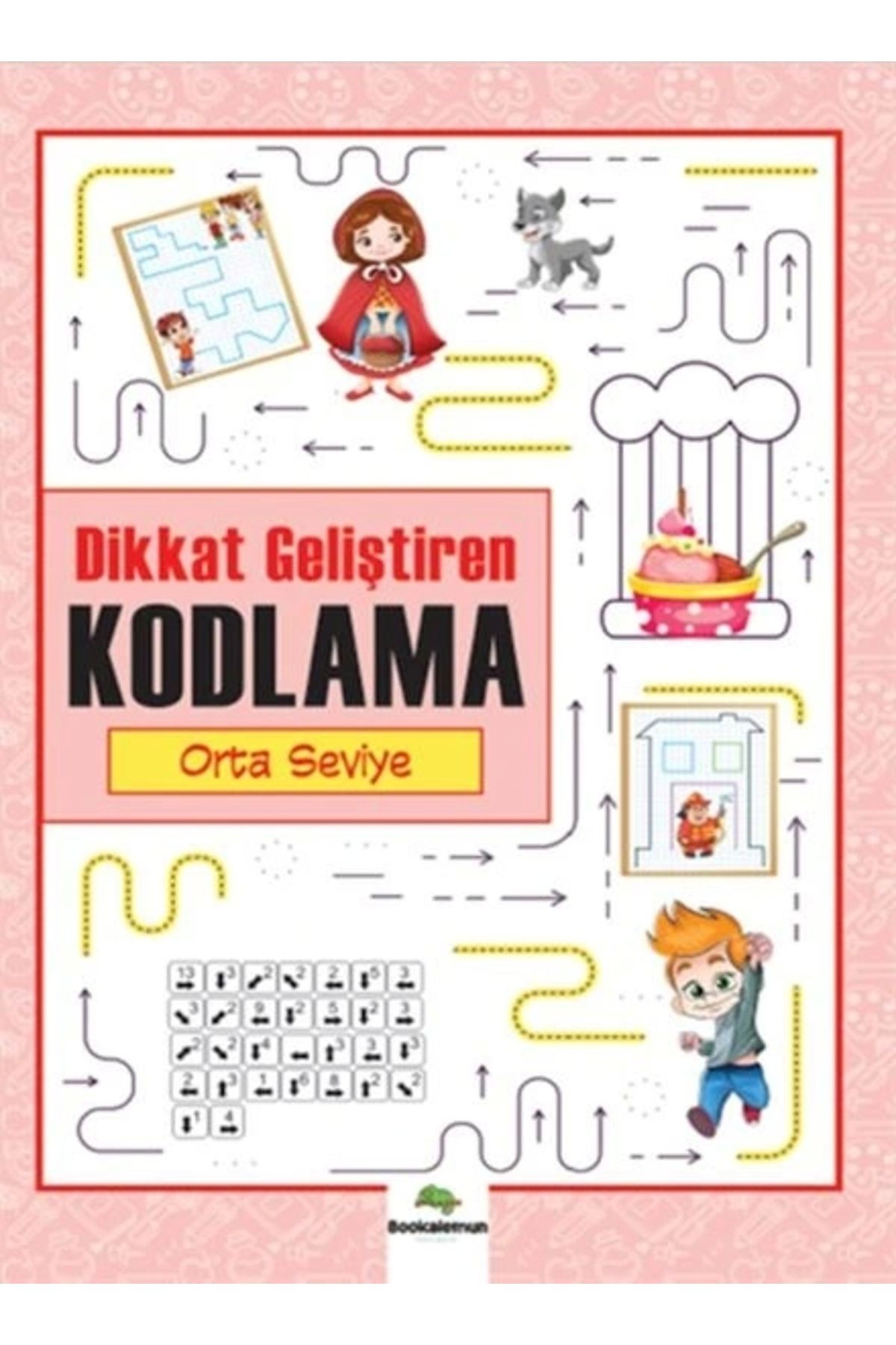 bookalemun yayınevi Dikkat Geliştiren Kodlama - Orta Seviye