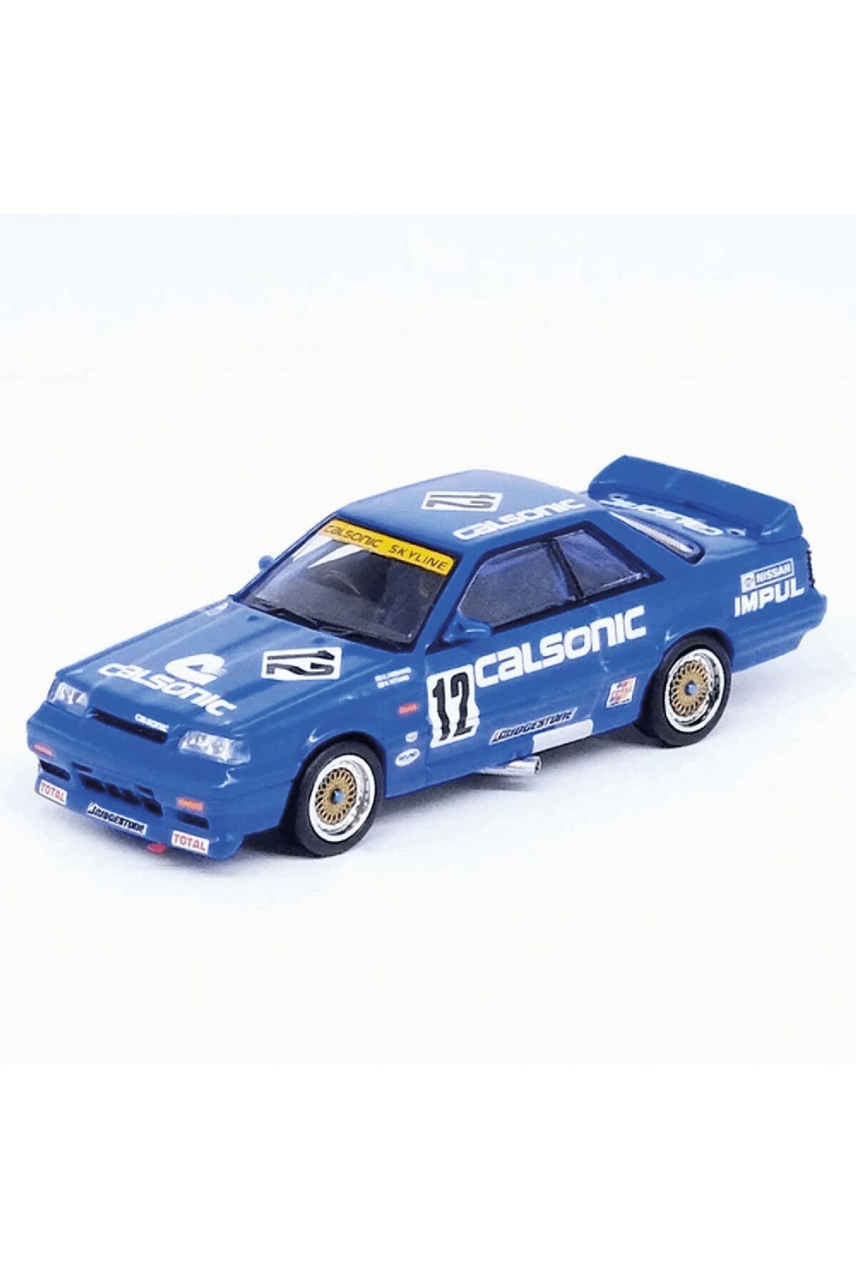 Oyuncakmatik 1:64 Diecast Nissan Skyline GT-R32 Racing Team Model Araba - Calsonic Inno Model Araba