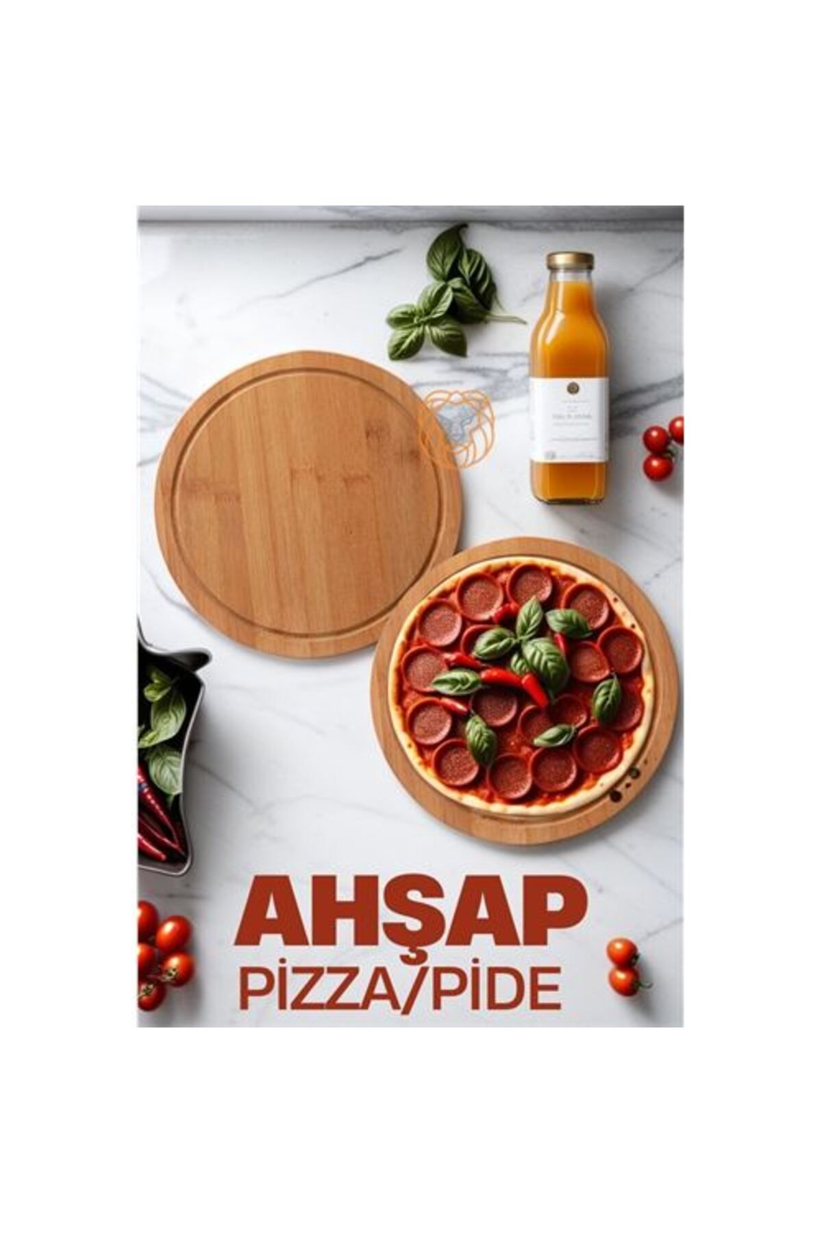 Store Pizza Sunum Ve Kesim Tahtası