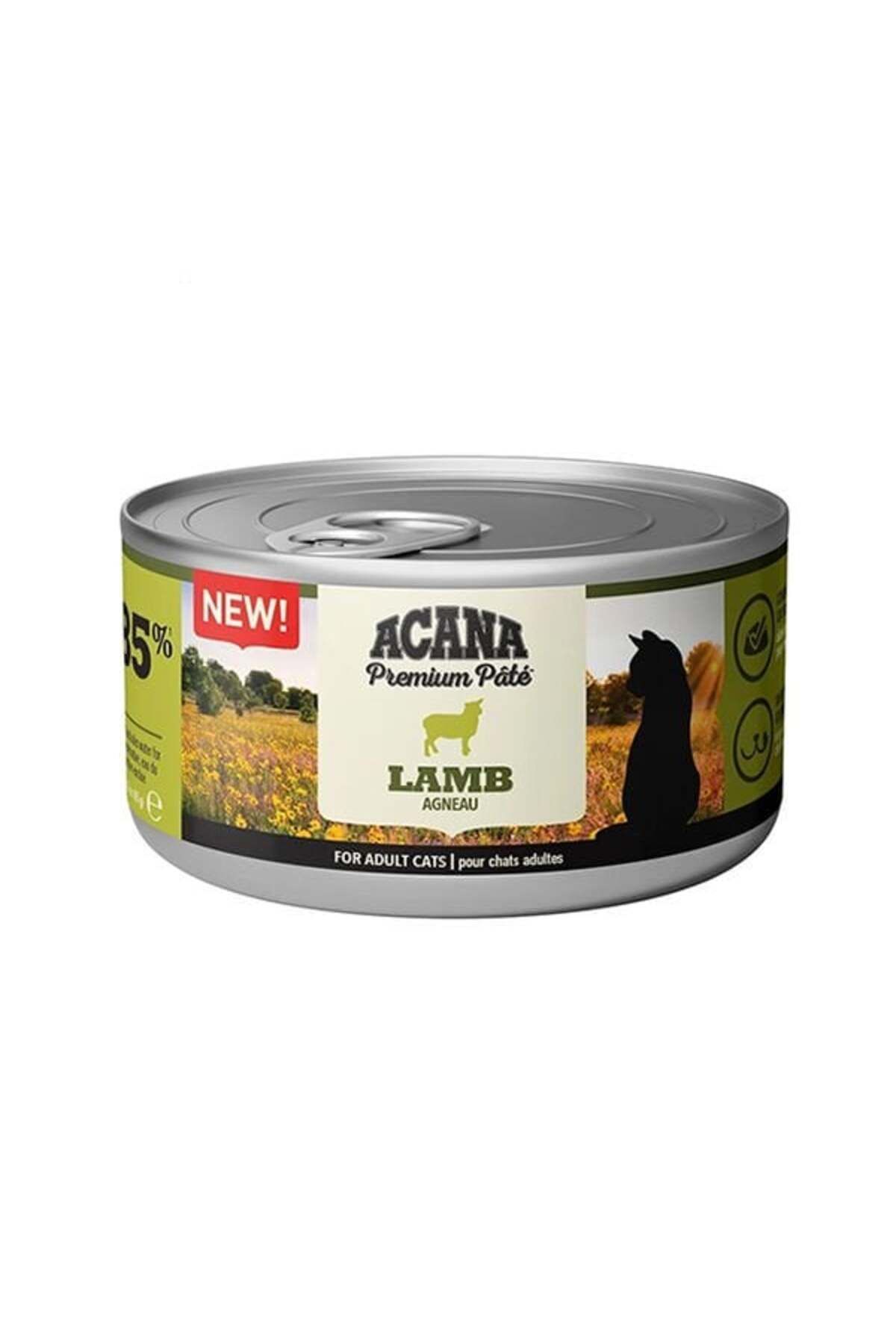 Acana Premium Pate Kuzu Etli Yetişkin Konserve Kedi Maması 85 gr