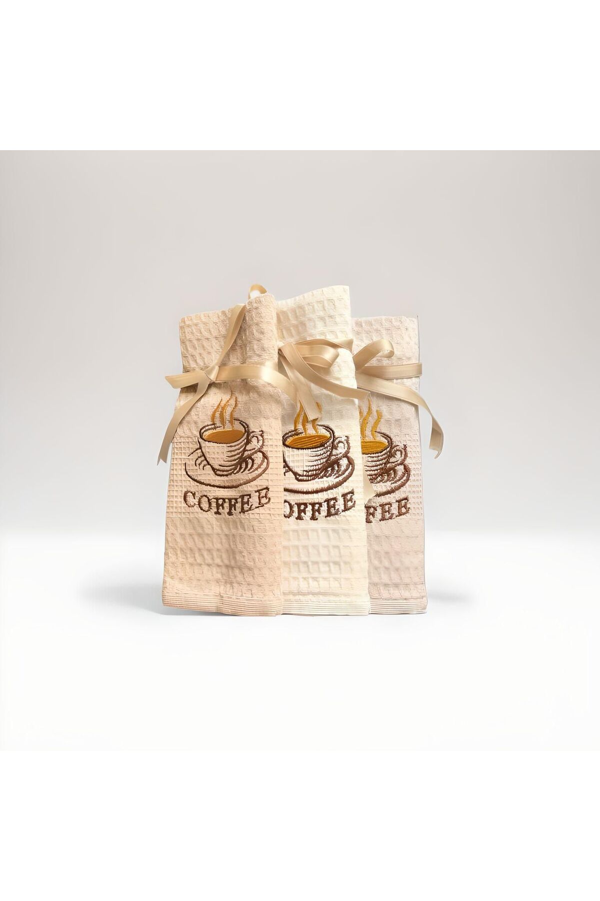 Moonlight Home Products Coffee El Kurulama Bezi 3'lü Set