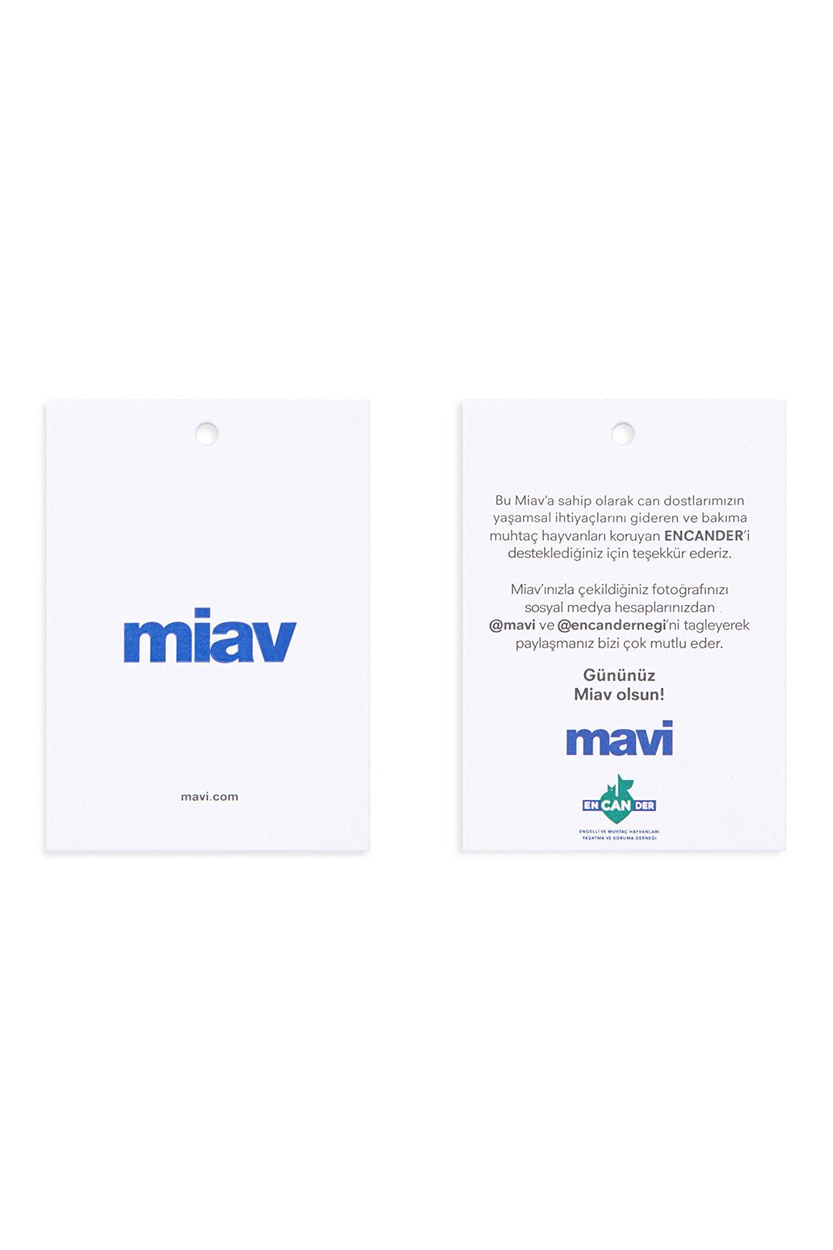 Mavi-White Miav Printed Socks - 1912598 -620 3