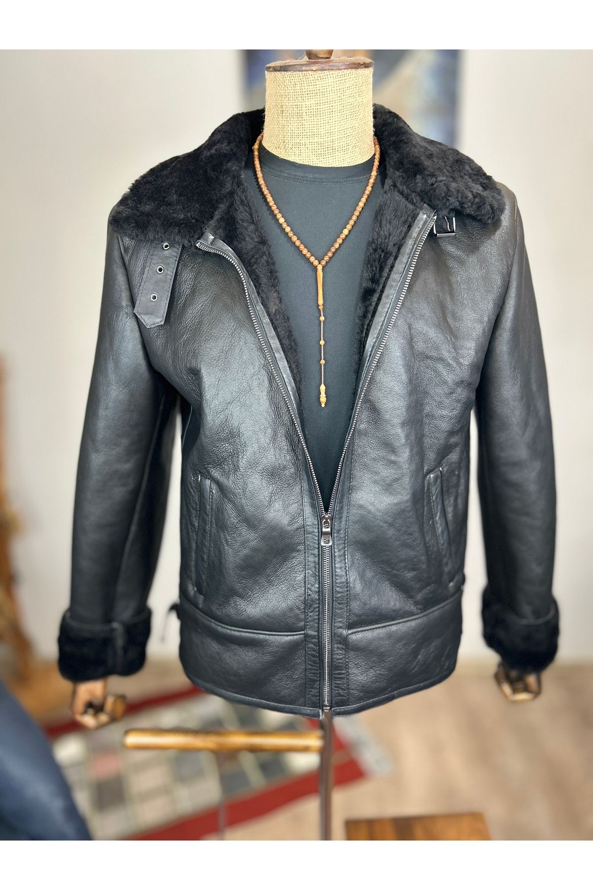 ALWAYS LEATHER USTA İŞİ ÖZEL DİKİM ERKEK KÜRK