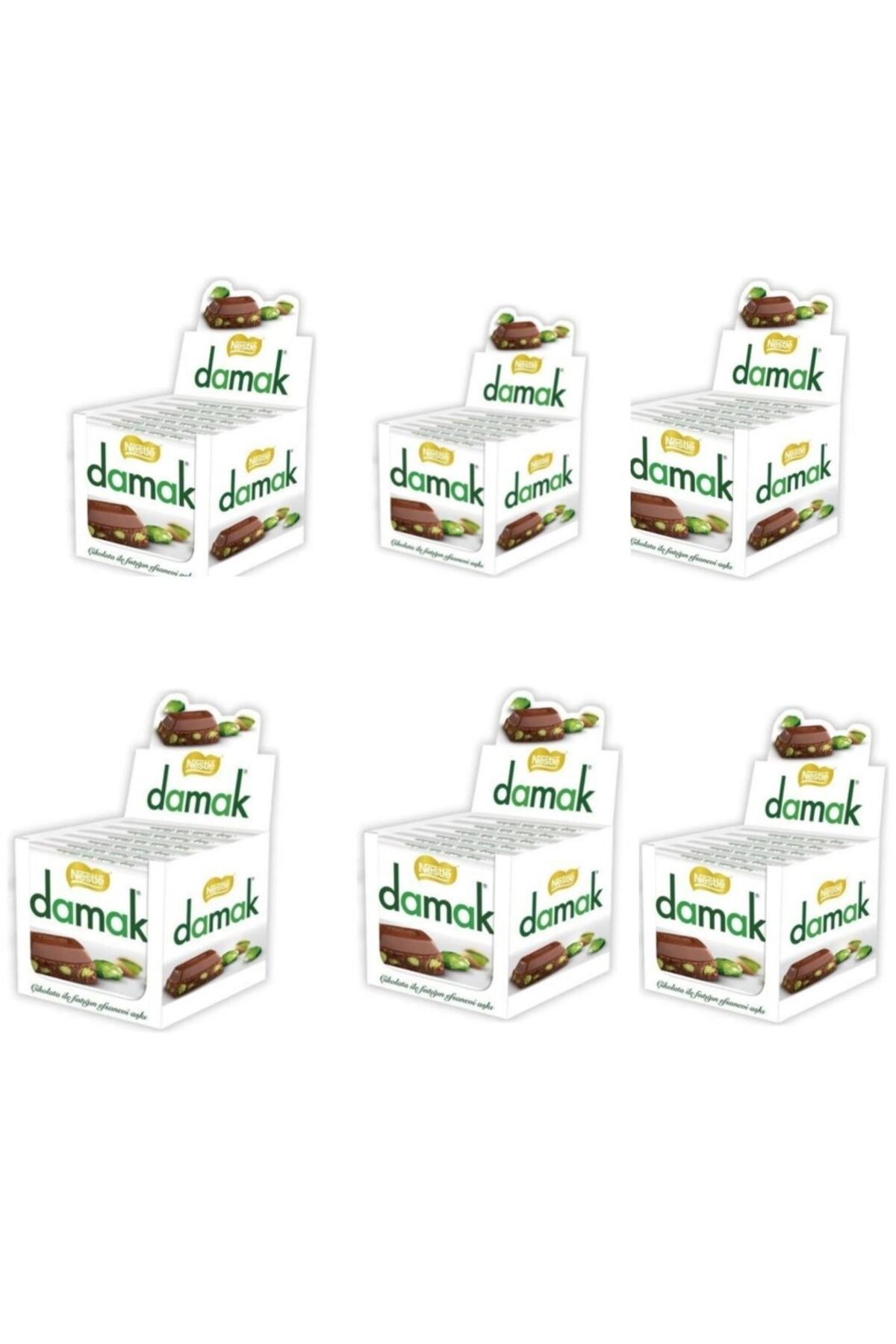 Nestle damak çikolata 6x 6 adet 60 gr