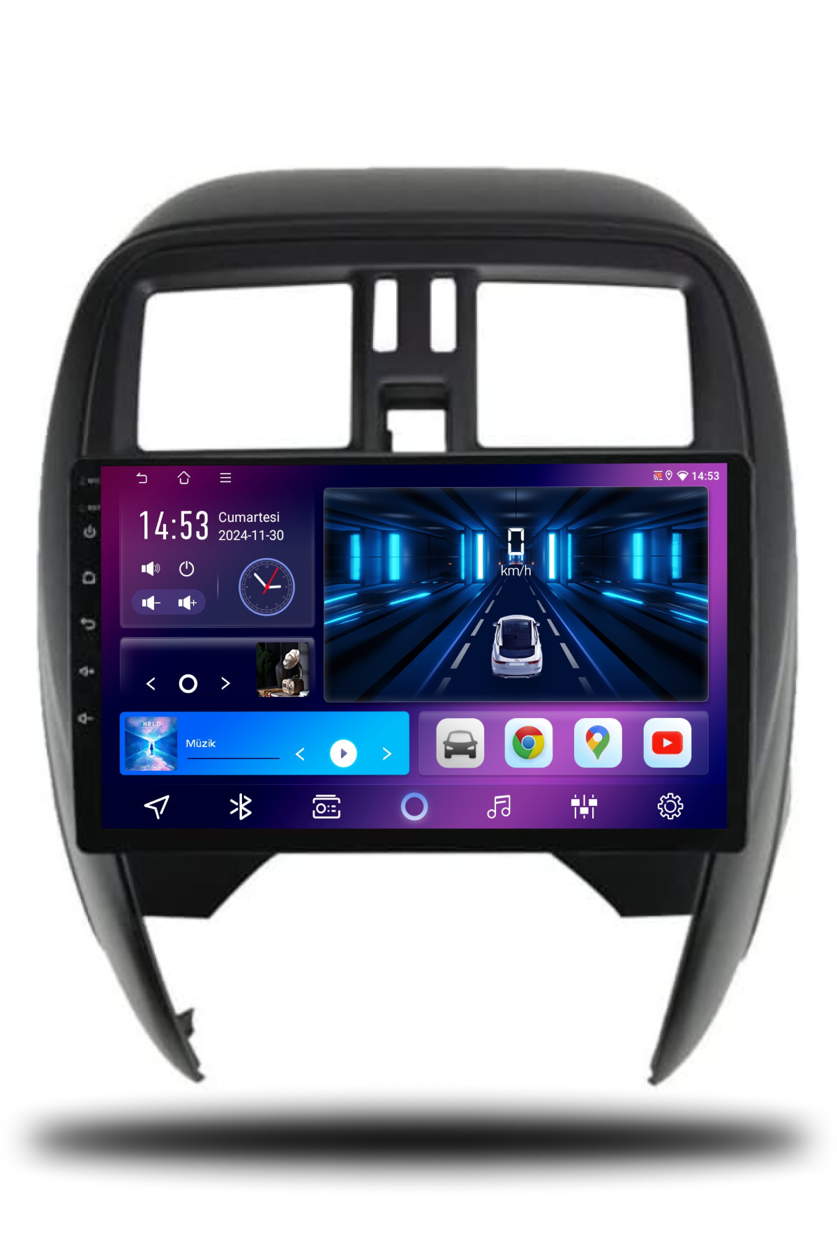 SNOOPER CAROS Nissan Micra 2014-2018 Uyumlu Android Multimedya 4GB RAM 32GB