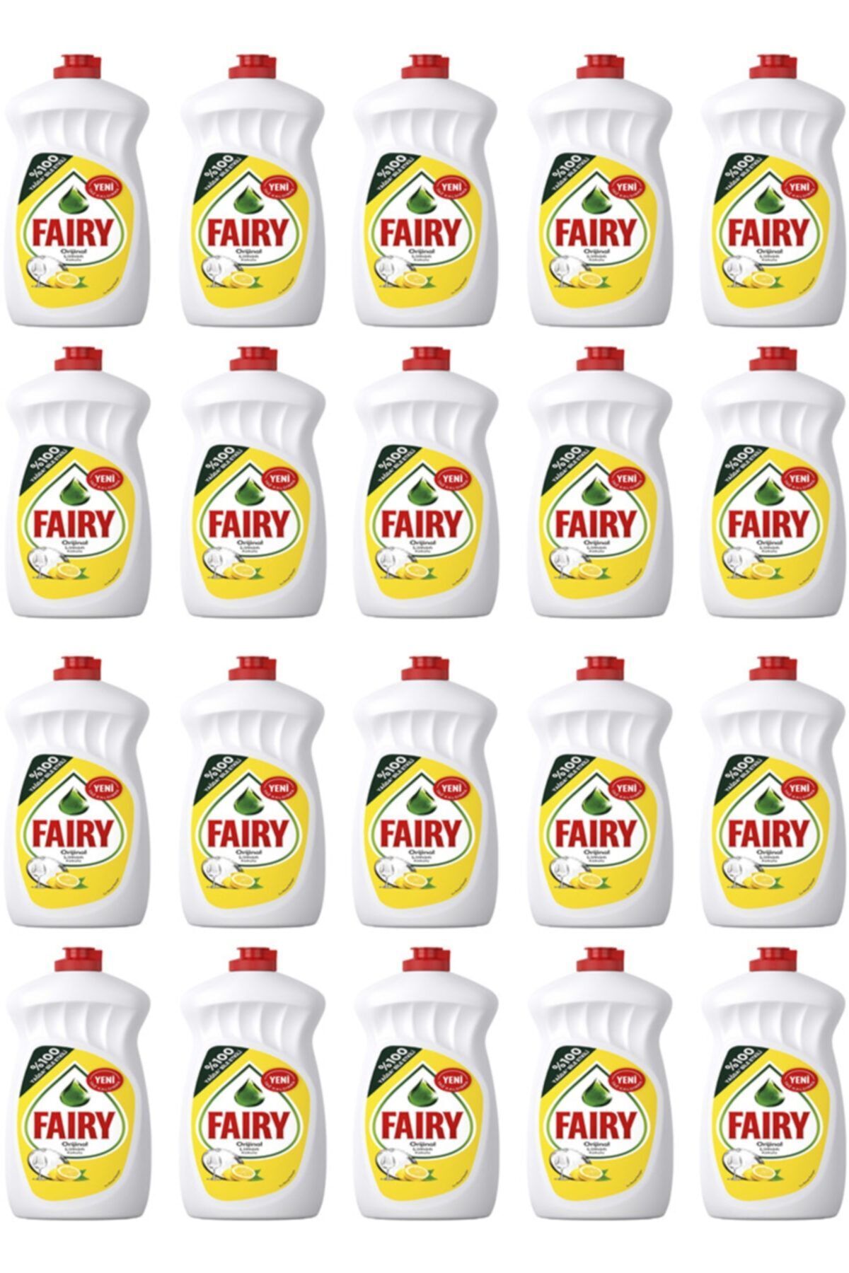 Fairy Sıvı Deterjan Limon 650 ml X 20 Adet