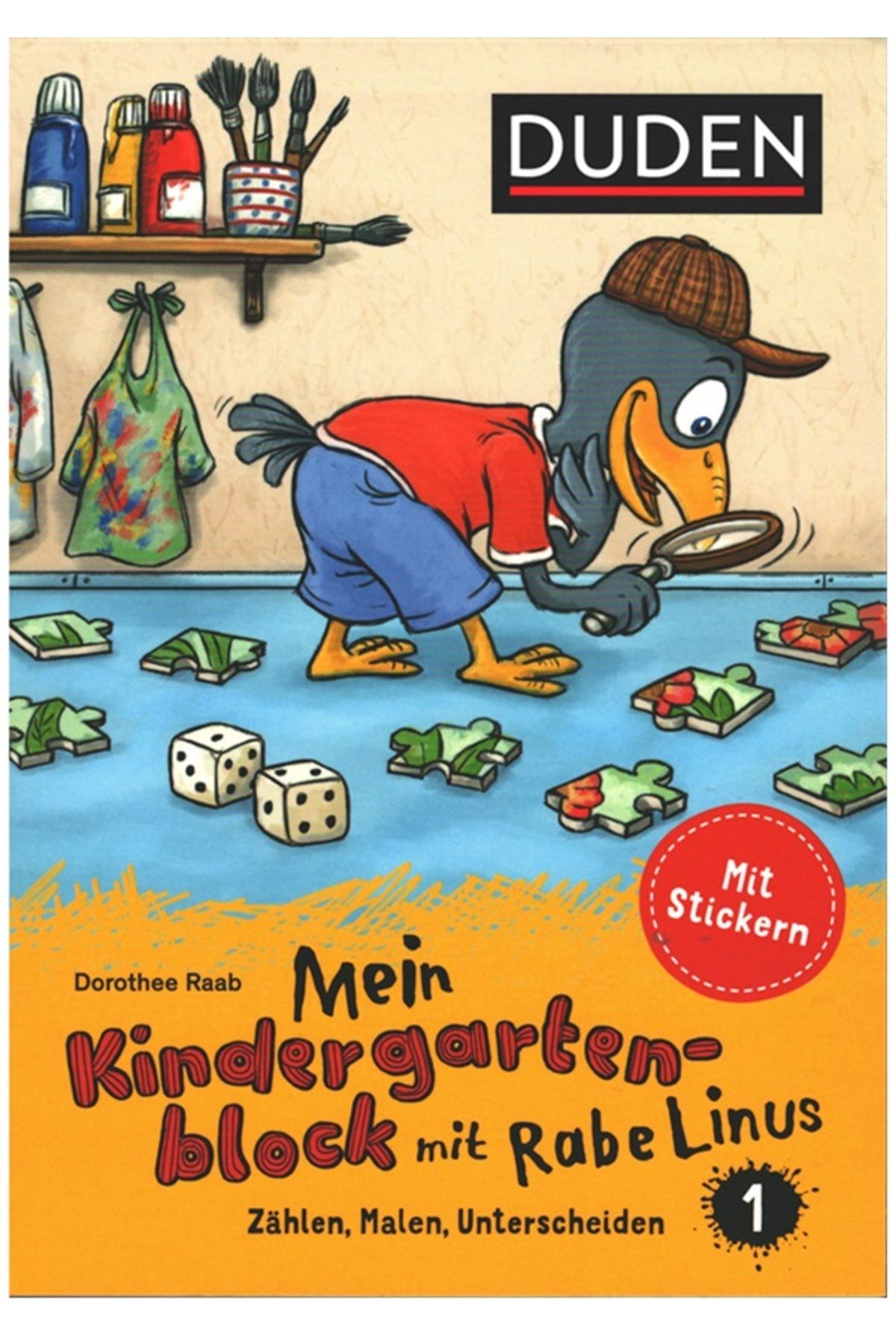 Cornelsen Mein Kindergartenblock Mit Rabe Linus 1 : Zählen, Malen, Unterscheiden