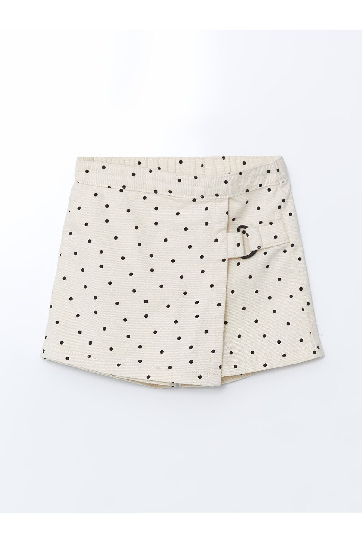 LC Waikiki-Elastic Waist Polka Dot Girls' Short Skirt 1