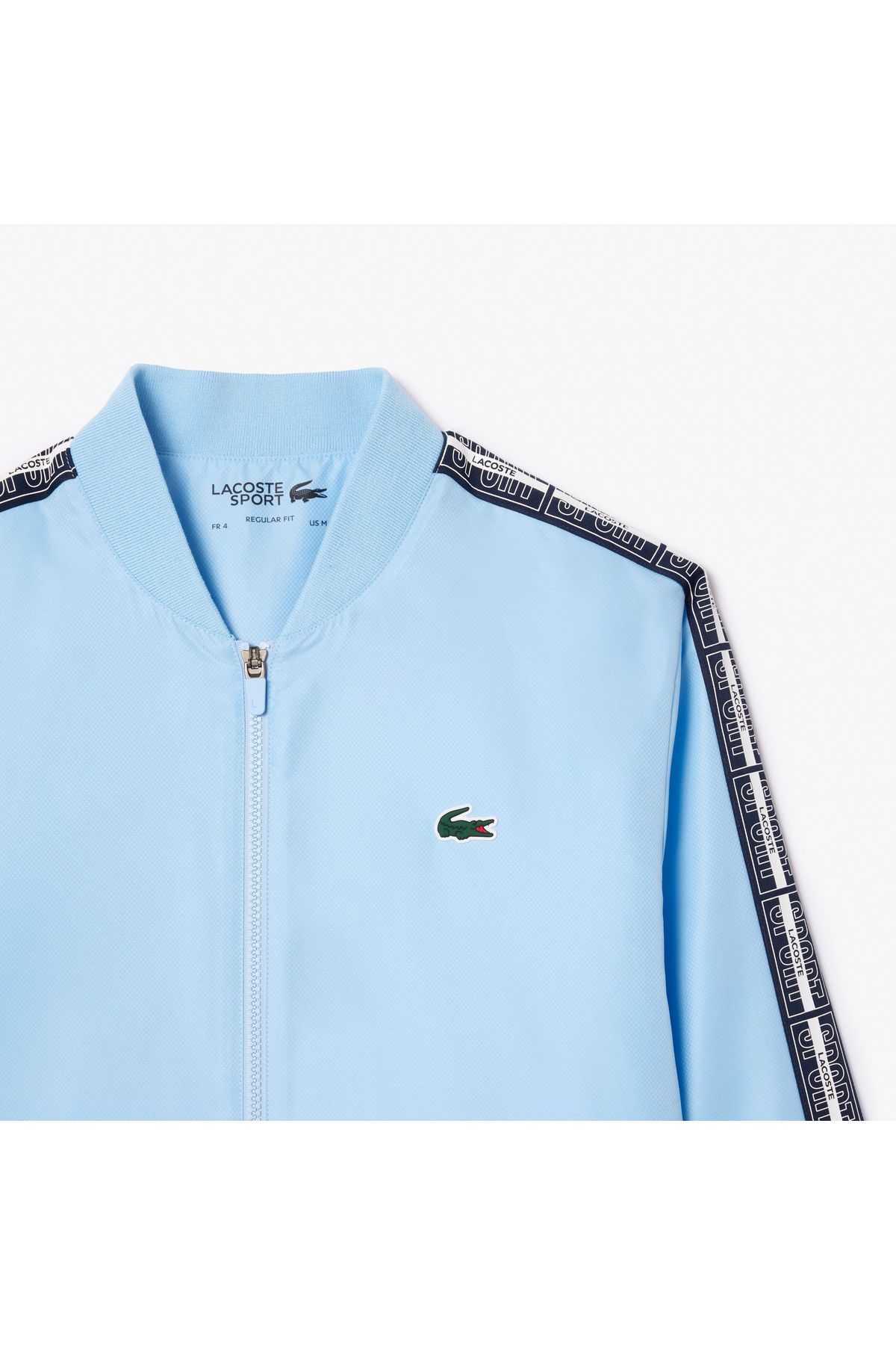 شلوار گرمکن آبی مردانه مجموعه لباس های آستین بلند و مناسب ورزشی Lacoste