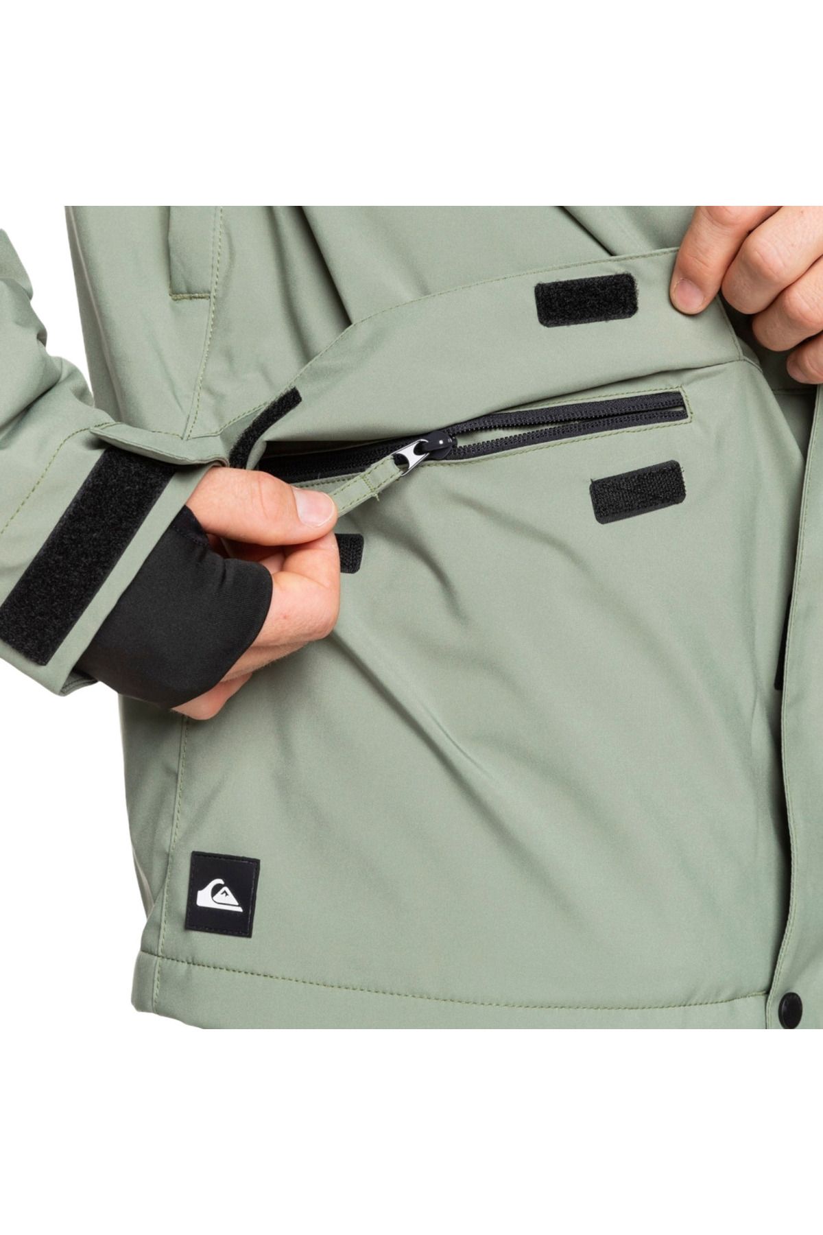 Quiksilver-Mission Solid Jk Men's Snowboard Jacket Men's Snowboard Jacket Eqytj03266 3