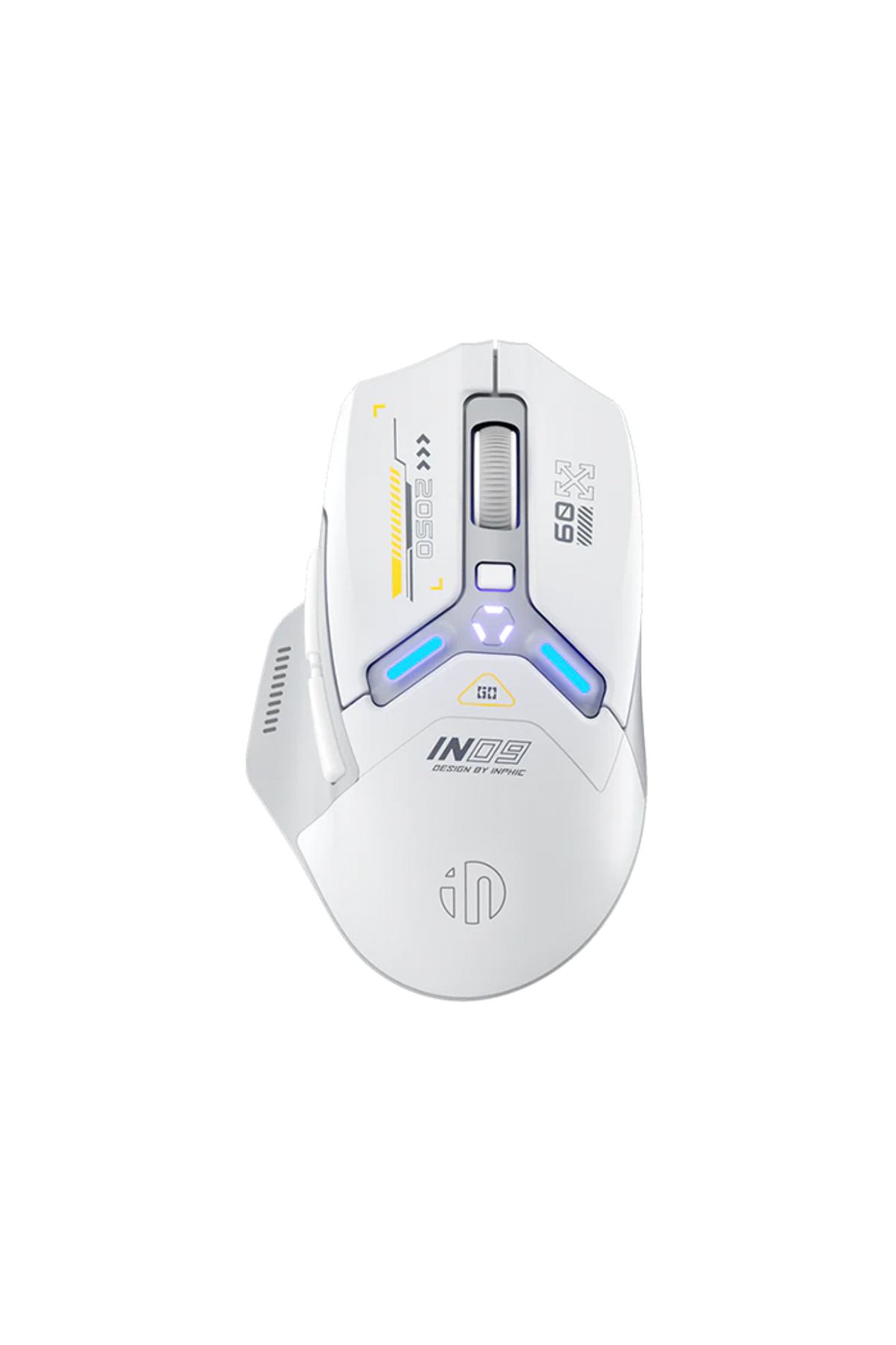 INPHIC İNPHIC İN9 Kablosuz Oyun Faresi, Gerçek Üç Modlu Bluetooth/Tip-CWired/2.4G Kablosuz mouse,10000 DPl