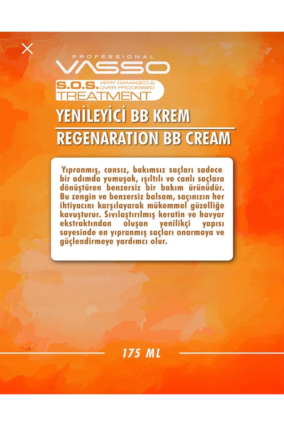 Aşırı Yıpranmış Saçlar İçin Keratinli Durulanmayan Acil Kurtarma BB Krem — bbkrem — تصویر 3 از 4