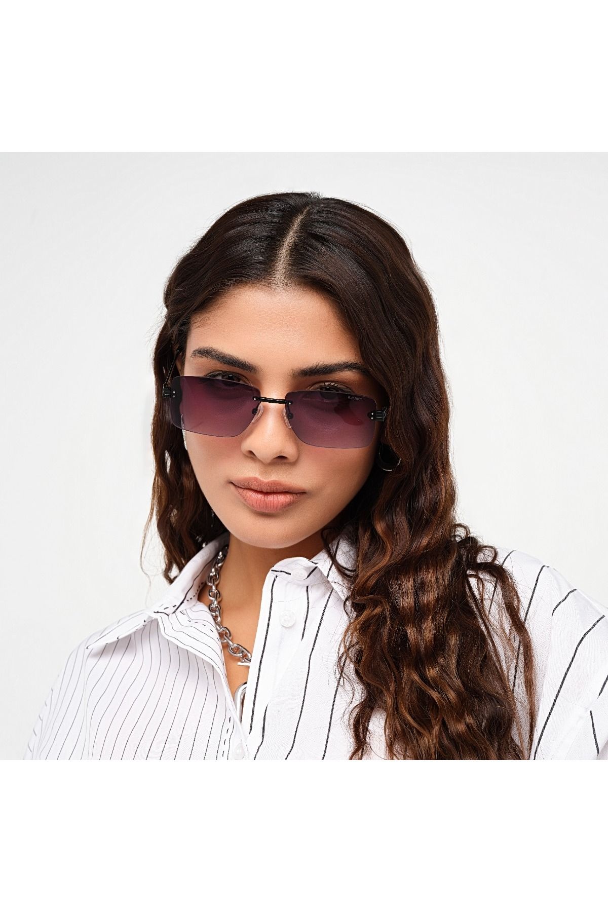 BlackOut-FICTION By Eyewa - Women Sunglasses -  Geometric Sunglasses 6