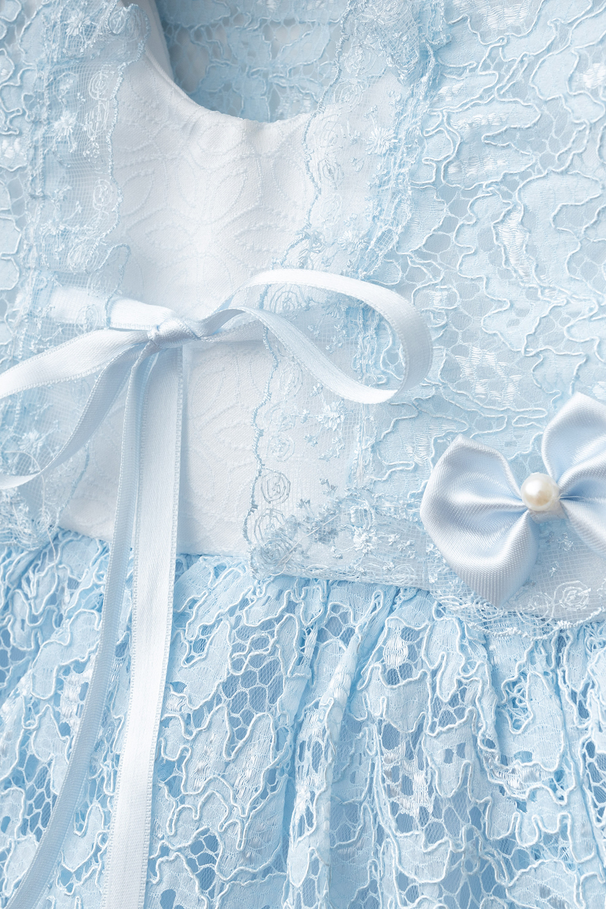 Petite Ponpon Baby Yeni Model Kız Bebek0-6Ay Yenidoğan Elbise 6'Lı Mevlütlük Set Bolerolu Fransız Dantelli Elbise mt334 fotoğrafı 3 (önizleme)