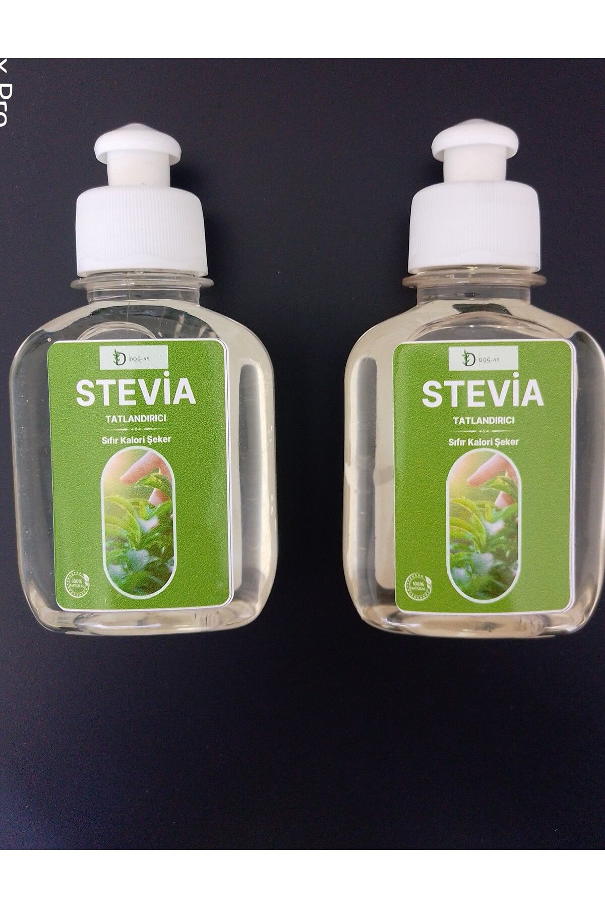 Stevia SIFIR KALORİ STEVİA ŞEKER OTU BİTKİSİ KULLANIMA HAZIR SIVI 140 GR