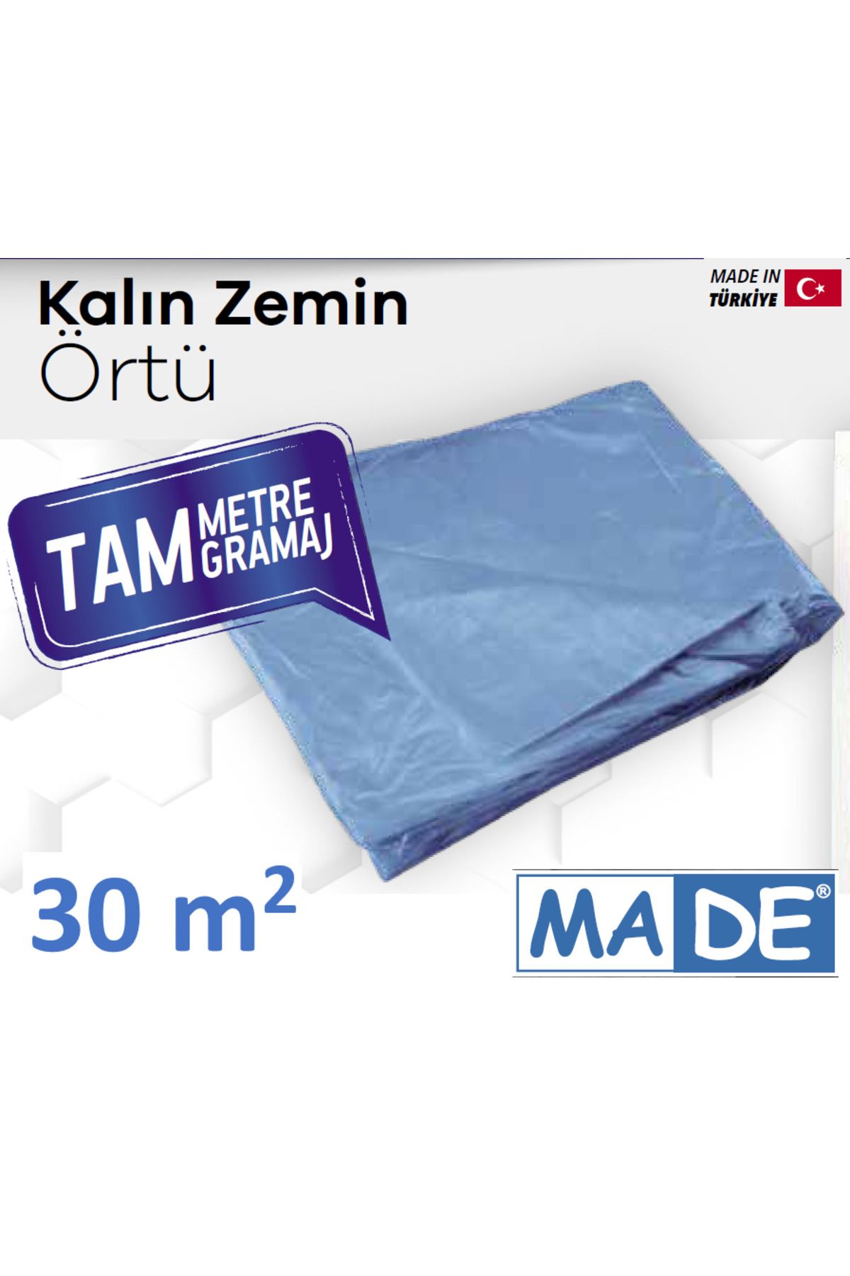 MADE Kalın Zemin Örtüsü - Tam Metre ve Gramaj - 30 m2