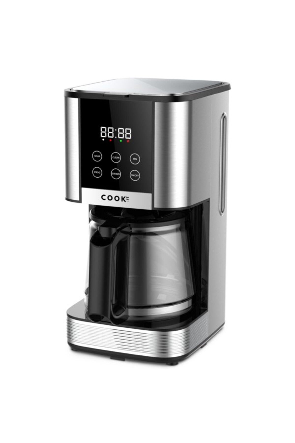 HOMİX-1000W Digital Electric Drip Coffee Maker 1.5 Liter 1