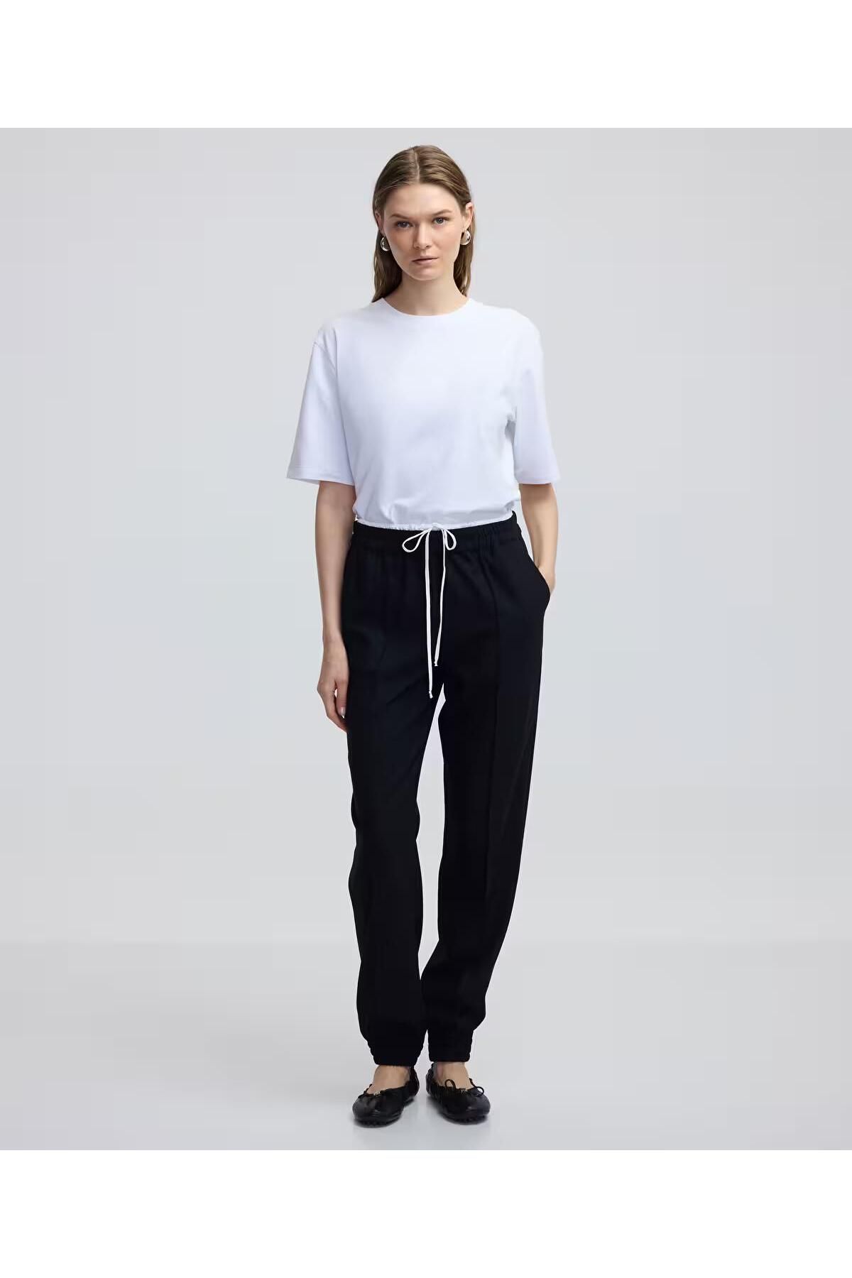 İpekyol-İpekyol Contrast Waist Jogger Pants 2