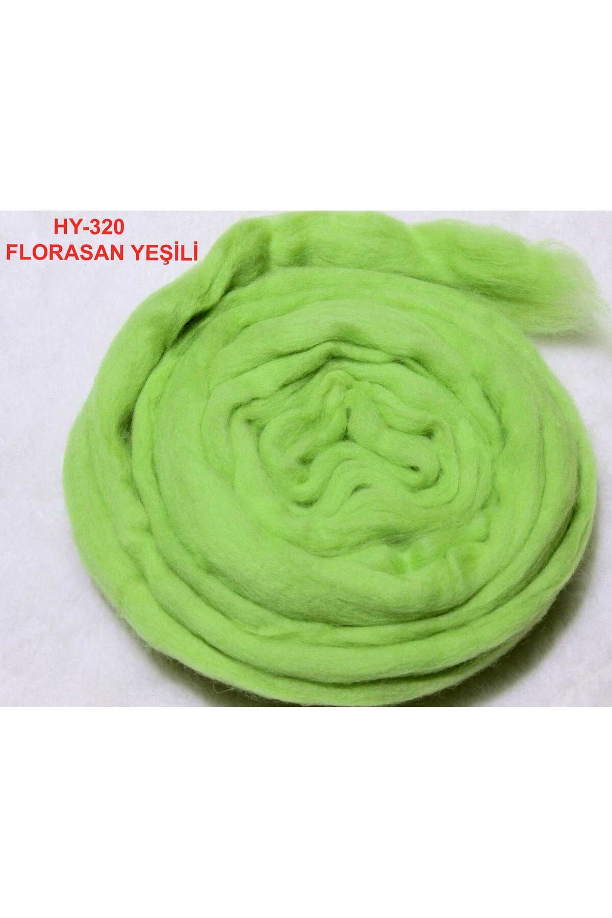 Hobi Keçe HOBİ KEÇE YÜNÜ ( 50 gr. Florasan yeşili rengi)