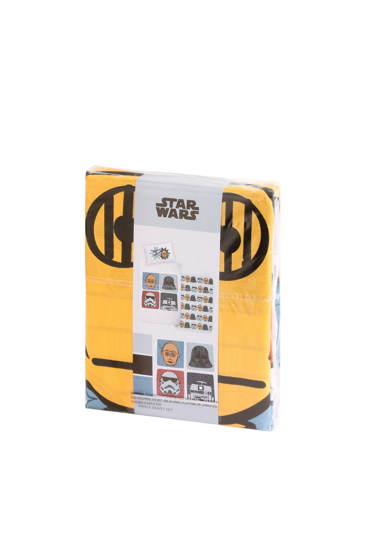 Disney Collection-Disney Home Star Wars reversible bed linen set 140x200 - pillowcase 60x70 - super soft renforce 100% 5