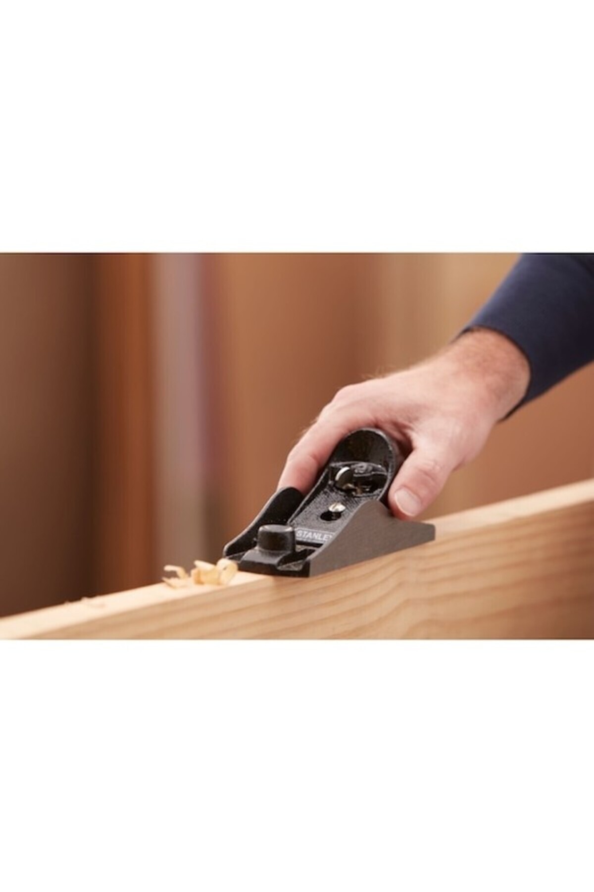Stanley-Adjustable Depth and Cut Alignment Block Plane 220mm 5