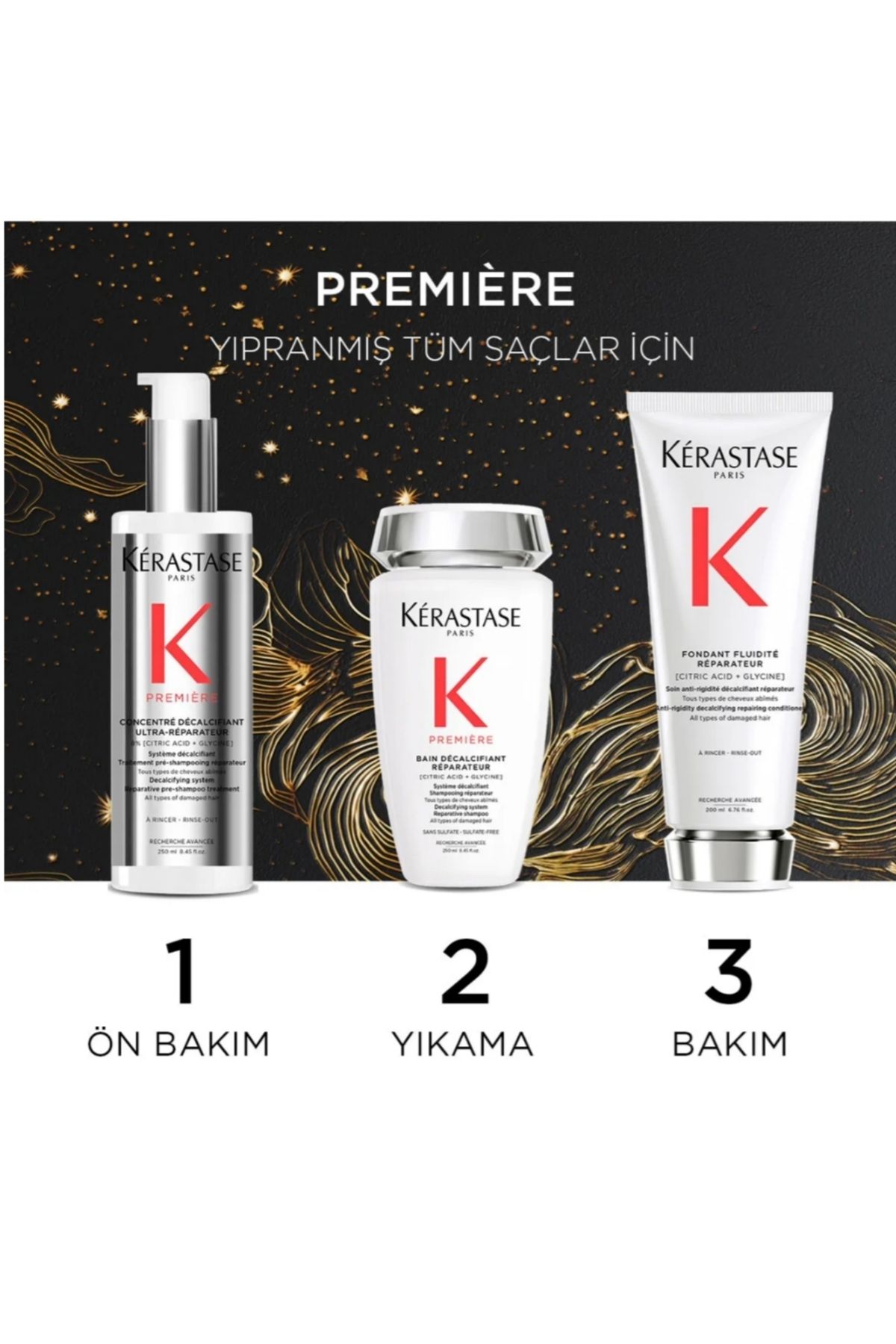 Kerastase PREMİERE CANLANDIRICI ETKILI SAÇ BAKIM SETİ TRUSTYONLINEEES2