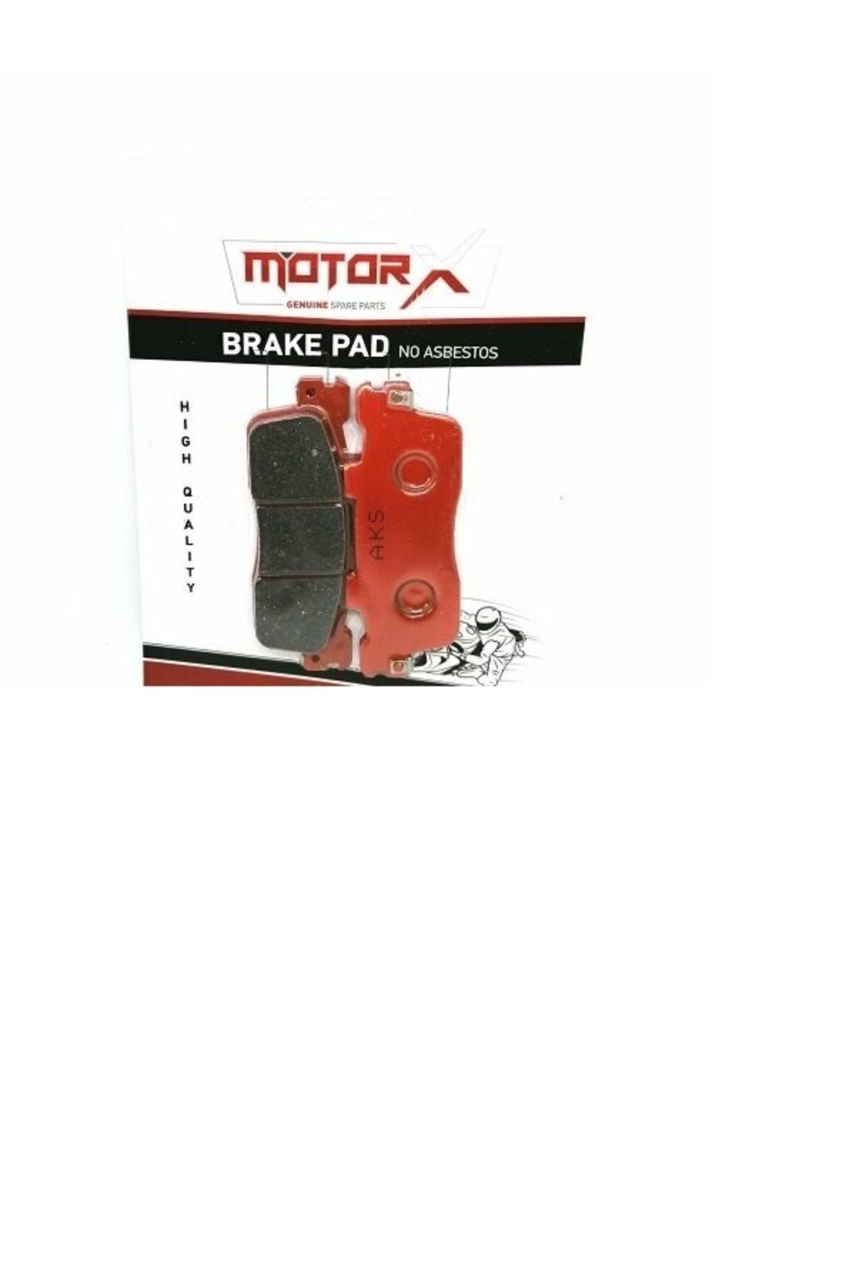 MOTORX Downtown 300 (Kırmızı) Disk Balatası Arka