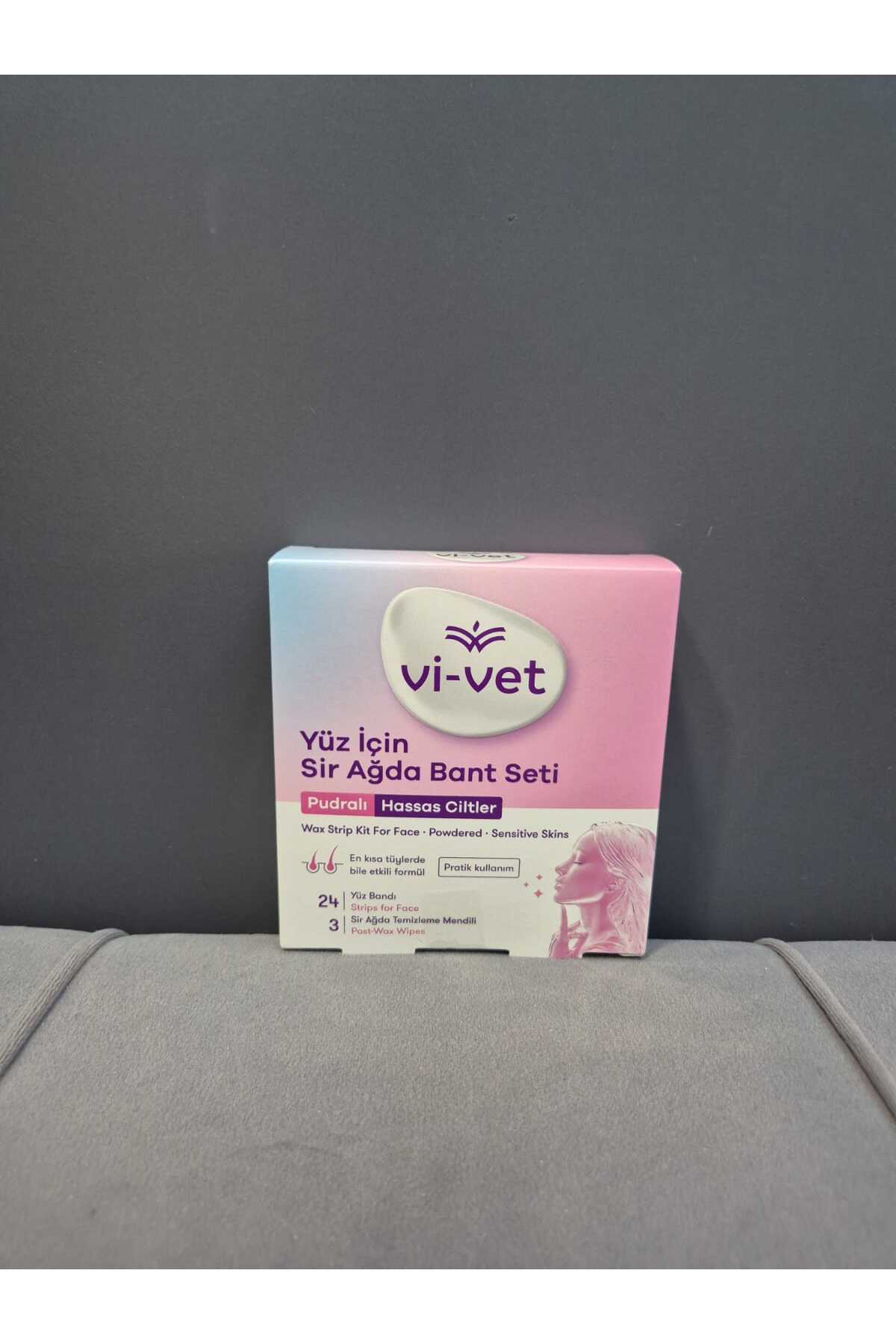  ست نوار موم VI-VET برای صورت با پودر — WAXSTRIPPEDPOWDER  — تصویر 5 از 8