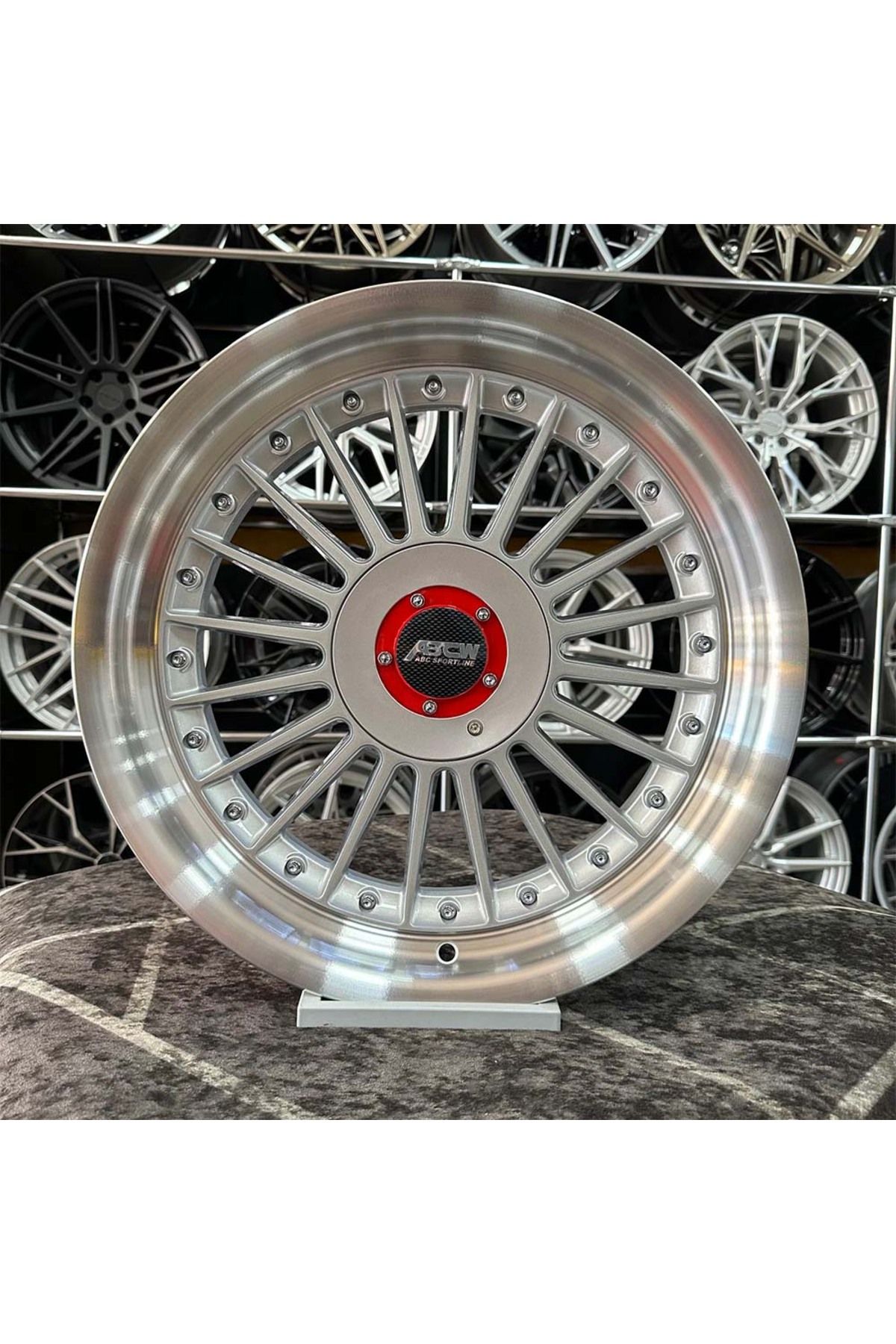 kormetal 17" (inç) 4x100 ALPHİNA SİLVER CLİO SYMBOL UYUMLU Jant (4 ADET)