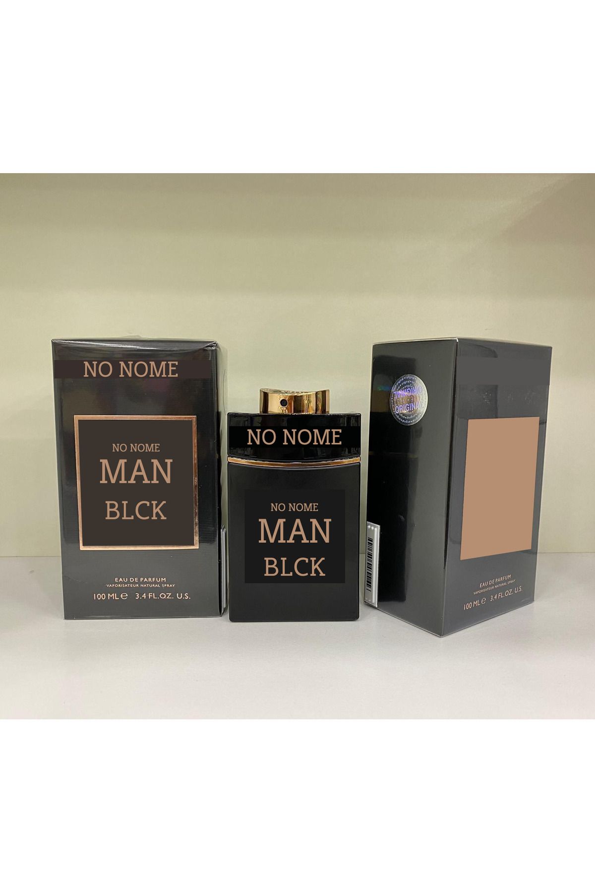 NO N4ME Man Blck 100ml Edp Erkek Parfümü (man I?n Black Stili)