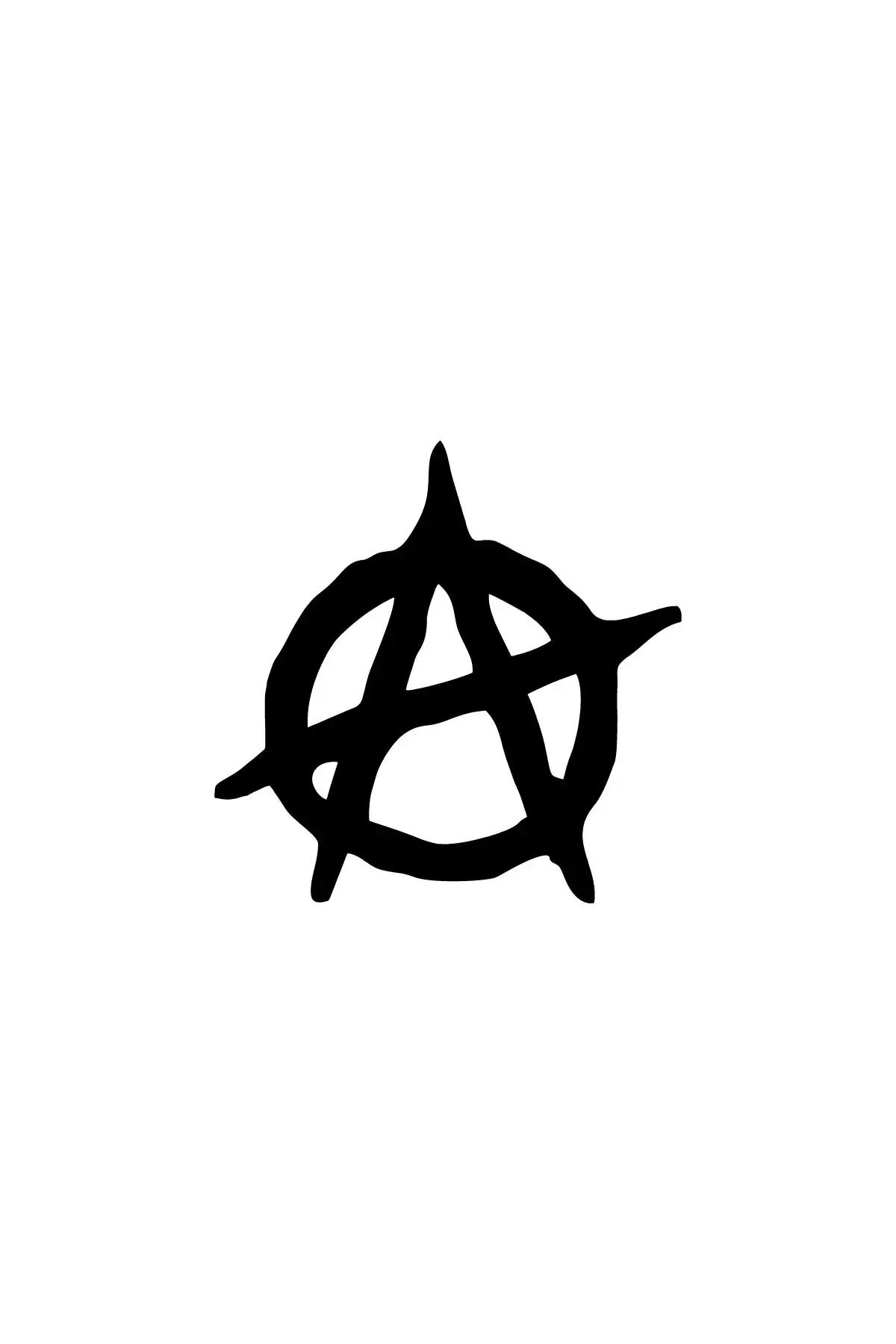 DesingONB Anarchy Sticker 10 X 10 Cm