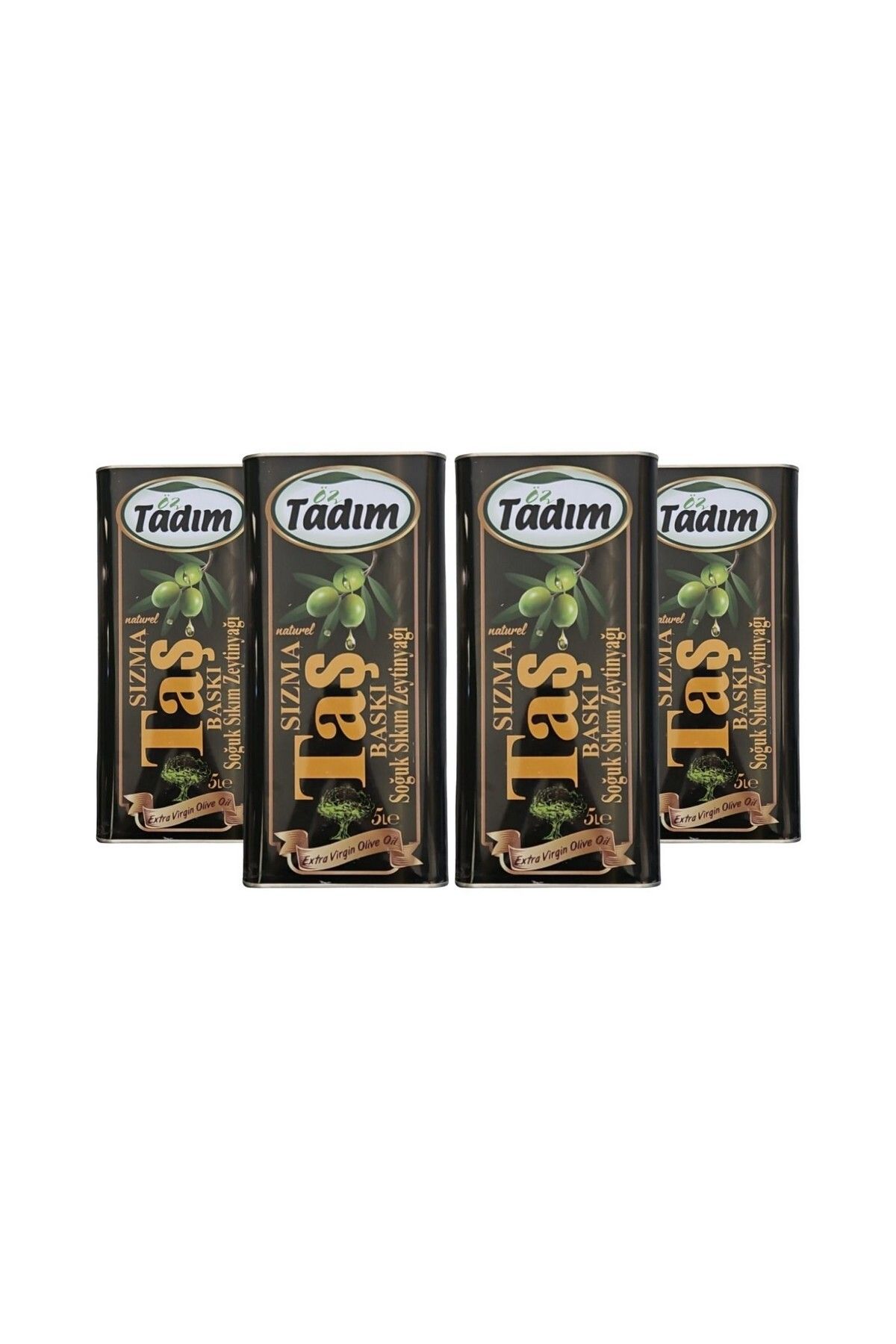 Turnaturel 4 lü Öz Tadım Naturel 03 Oleik Sızma Zeytinyağı 5 Litre