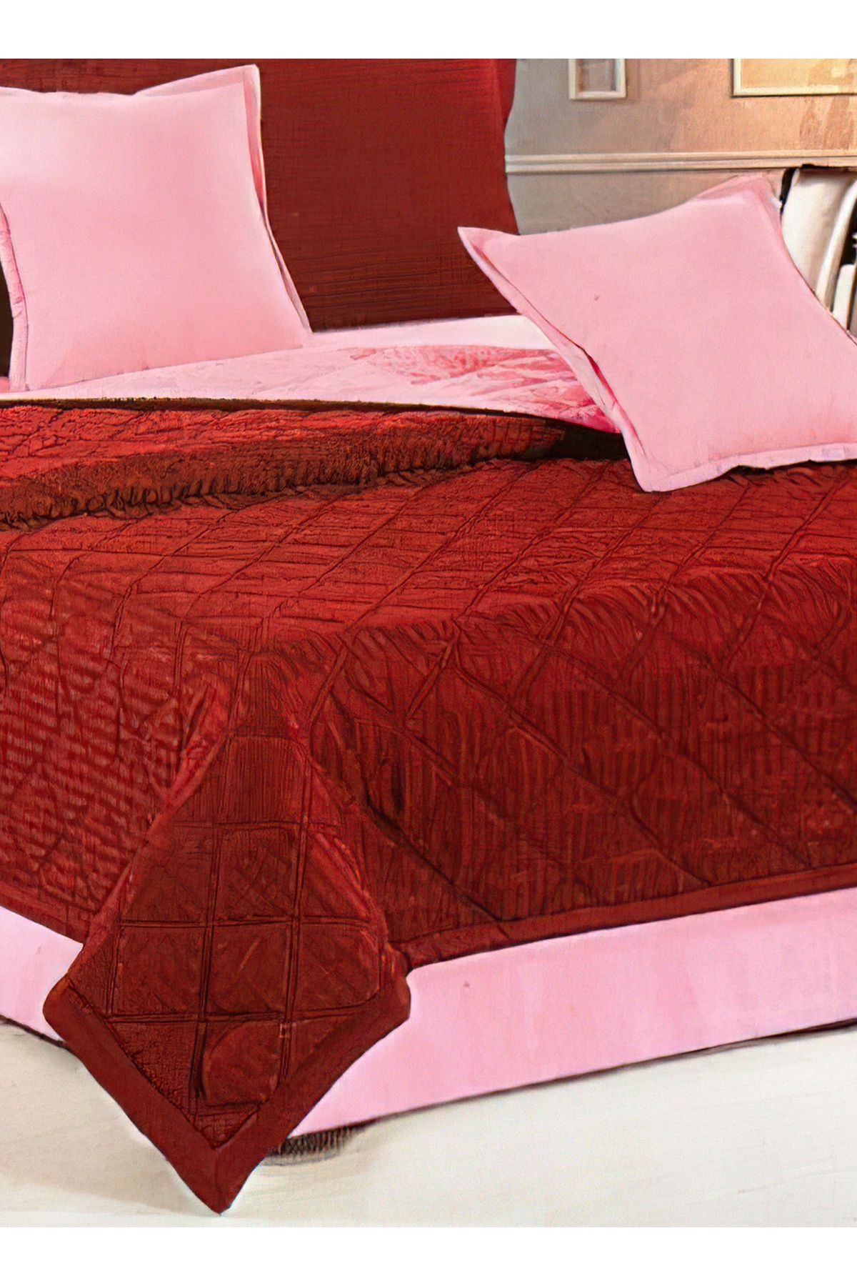Generic-Compressed Comforter two-sided Set 6 Pieces by Hours King Size HRS.13- Multicolor 4