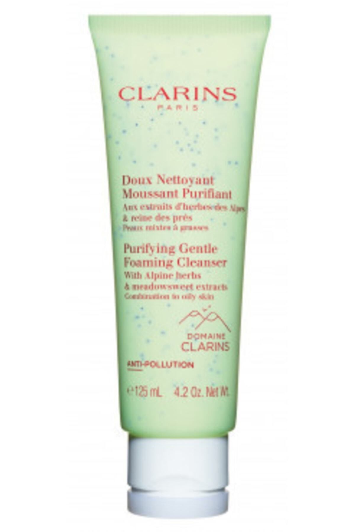 Clarins Hassas Ciltler İçin Cildi Rahatlatan ve Arındıran Besleyici Köpük Temizleyici 125 ml