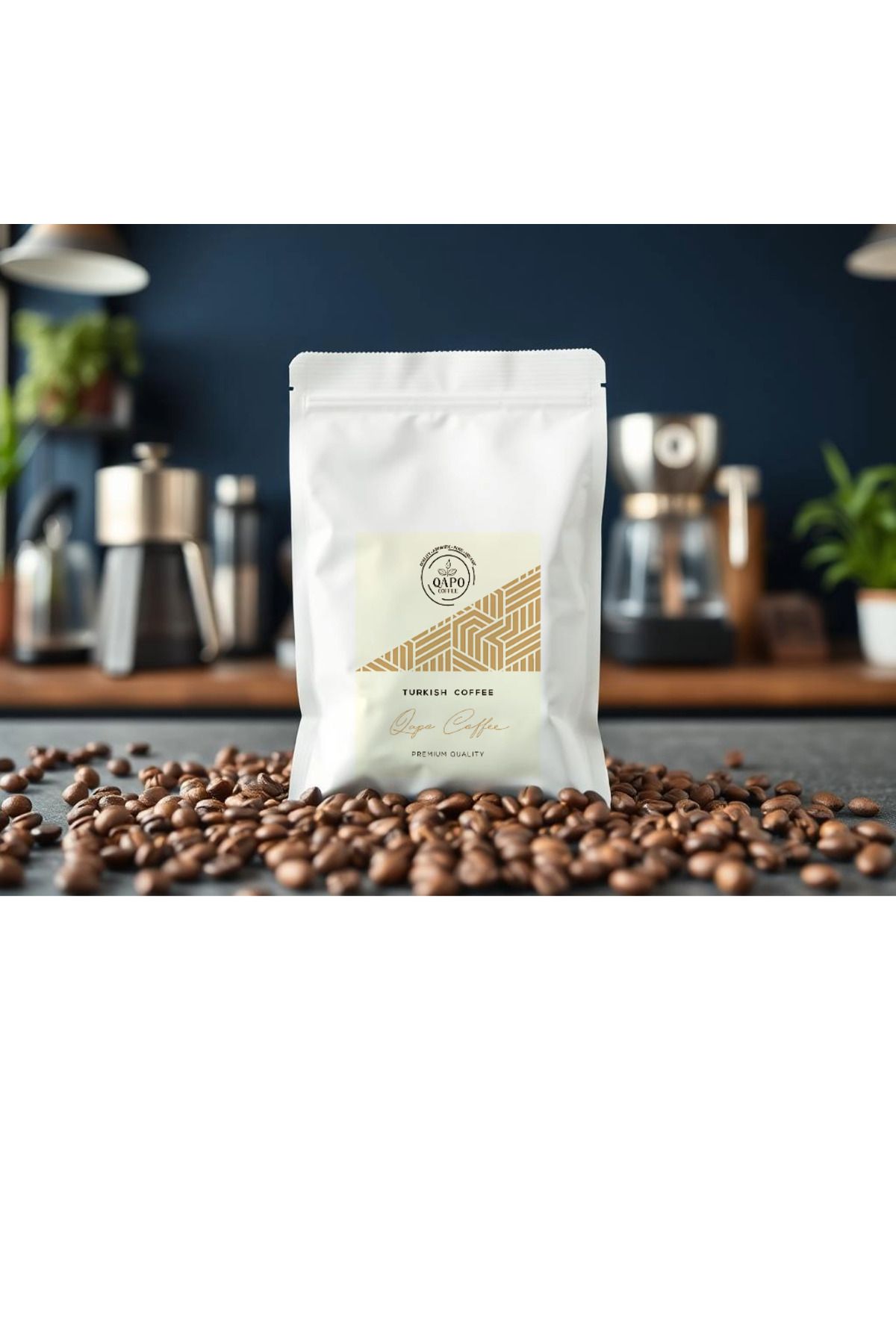 QAPO COFFEE QUALİTY AROMATİC PURE ORGANİC 250Gr Türk Kahvesi Premium Kalite