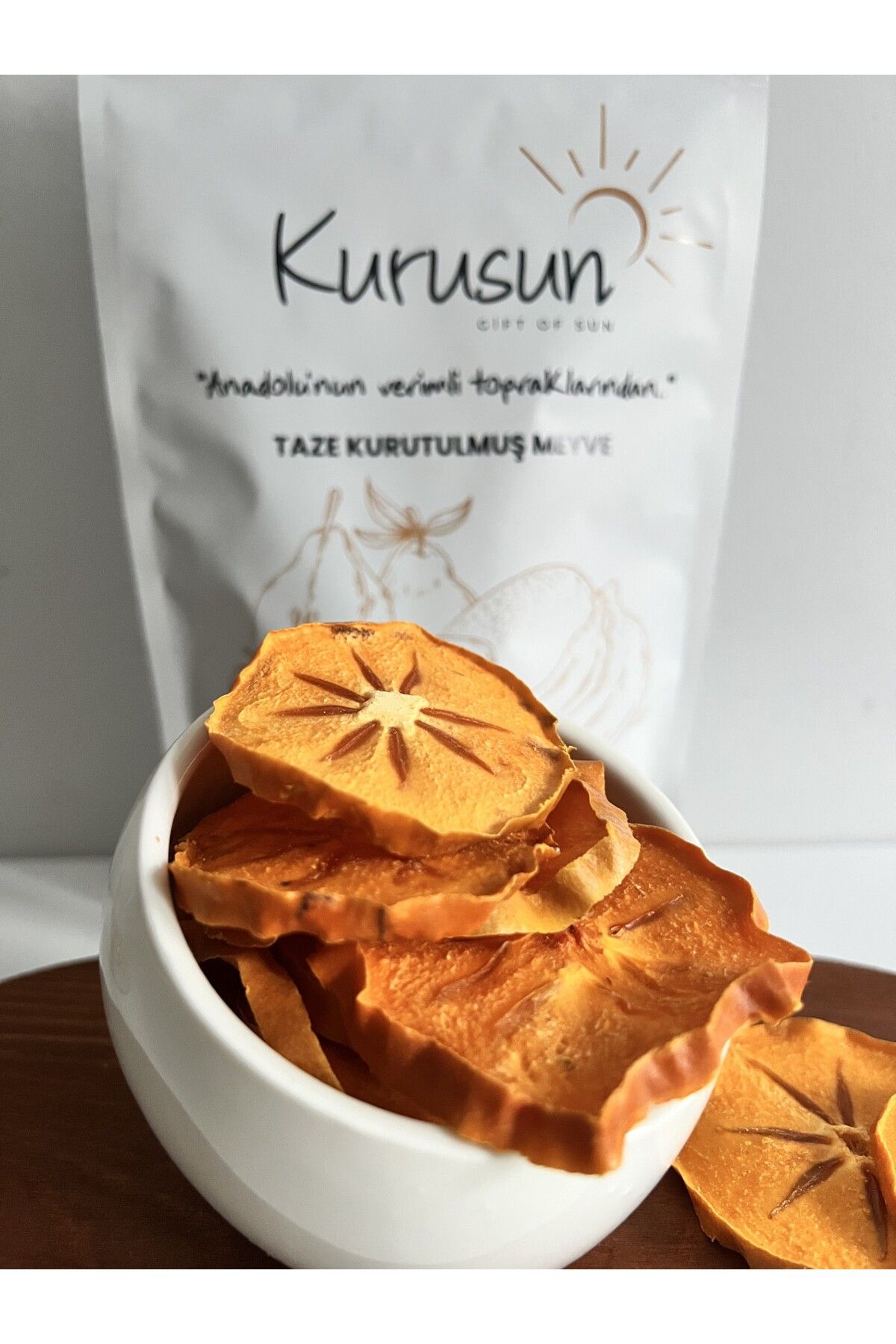 Kurusun Kurutulmuş Trabzon Hurması Dilimleri 150 gr