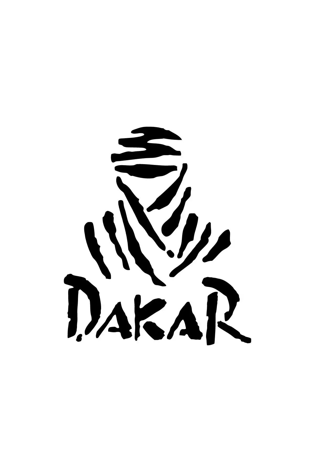 DesingONB Dakar Sticker 20 X 24 Cm