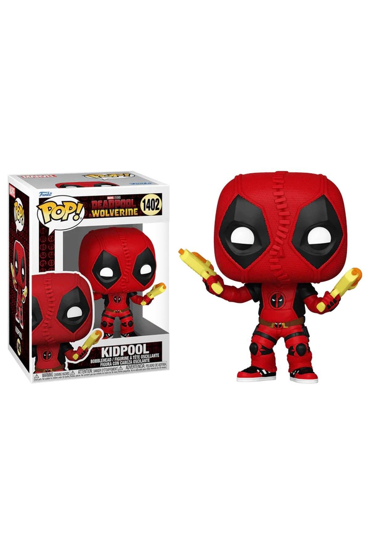 Funko Pop Marvel Deadpool Wolverine - Kidpool No:1402 Bobble