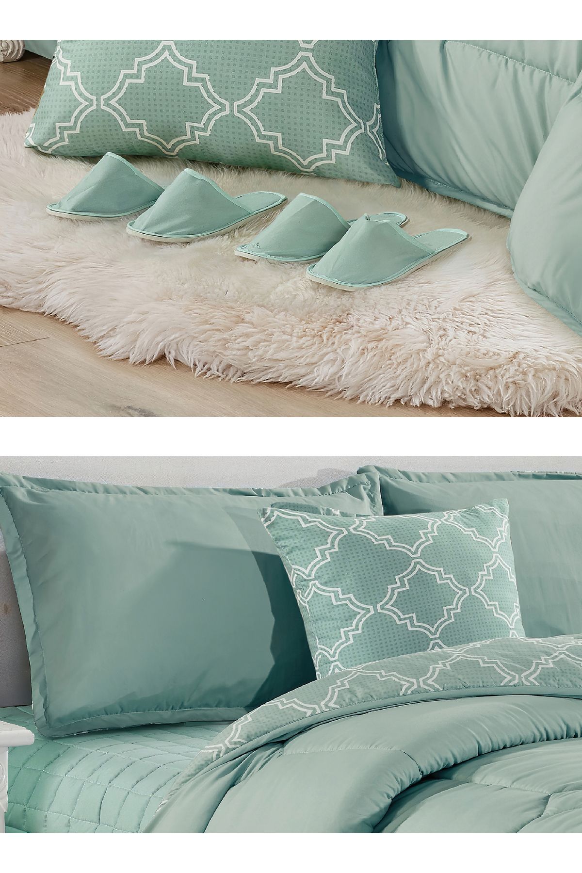 Generic-Comforter Set King Size 10 Pieces Comforter Set Twin Unisex Bedding Set 3