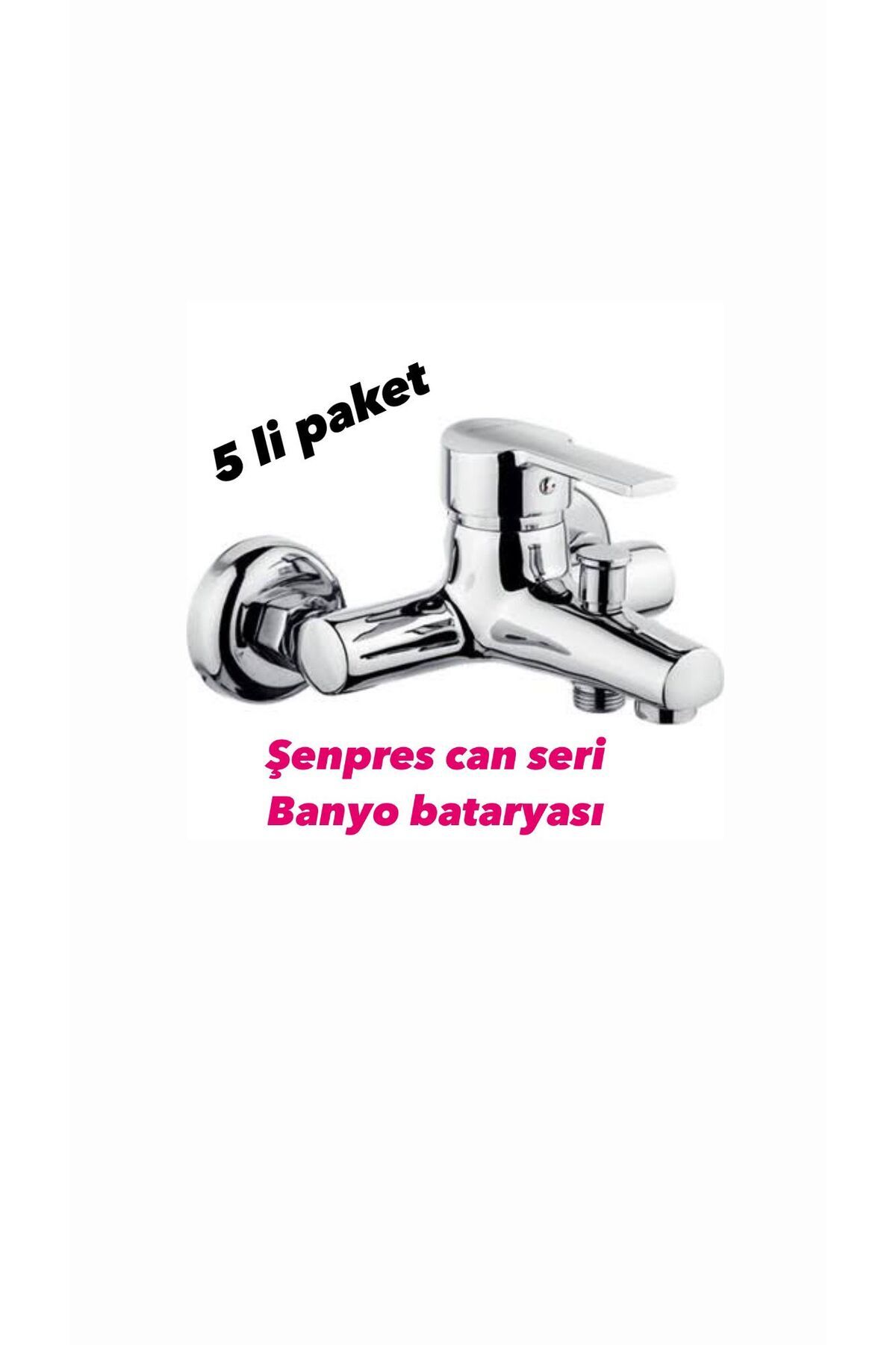 şenpress BANYO BATARYASI CAN ŞENPRES 5 Lİ