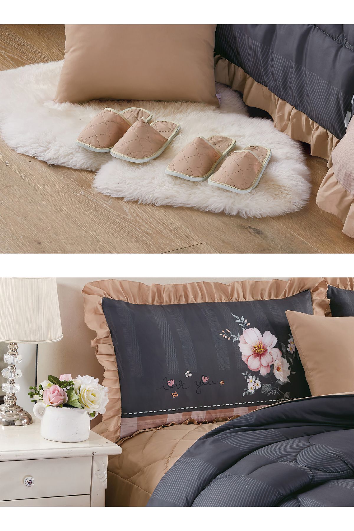 Generic-Comforter Set King Size 10 Pieces Comforter Set Twin Unisex Bedding Set 3