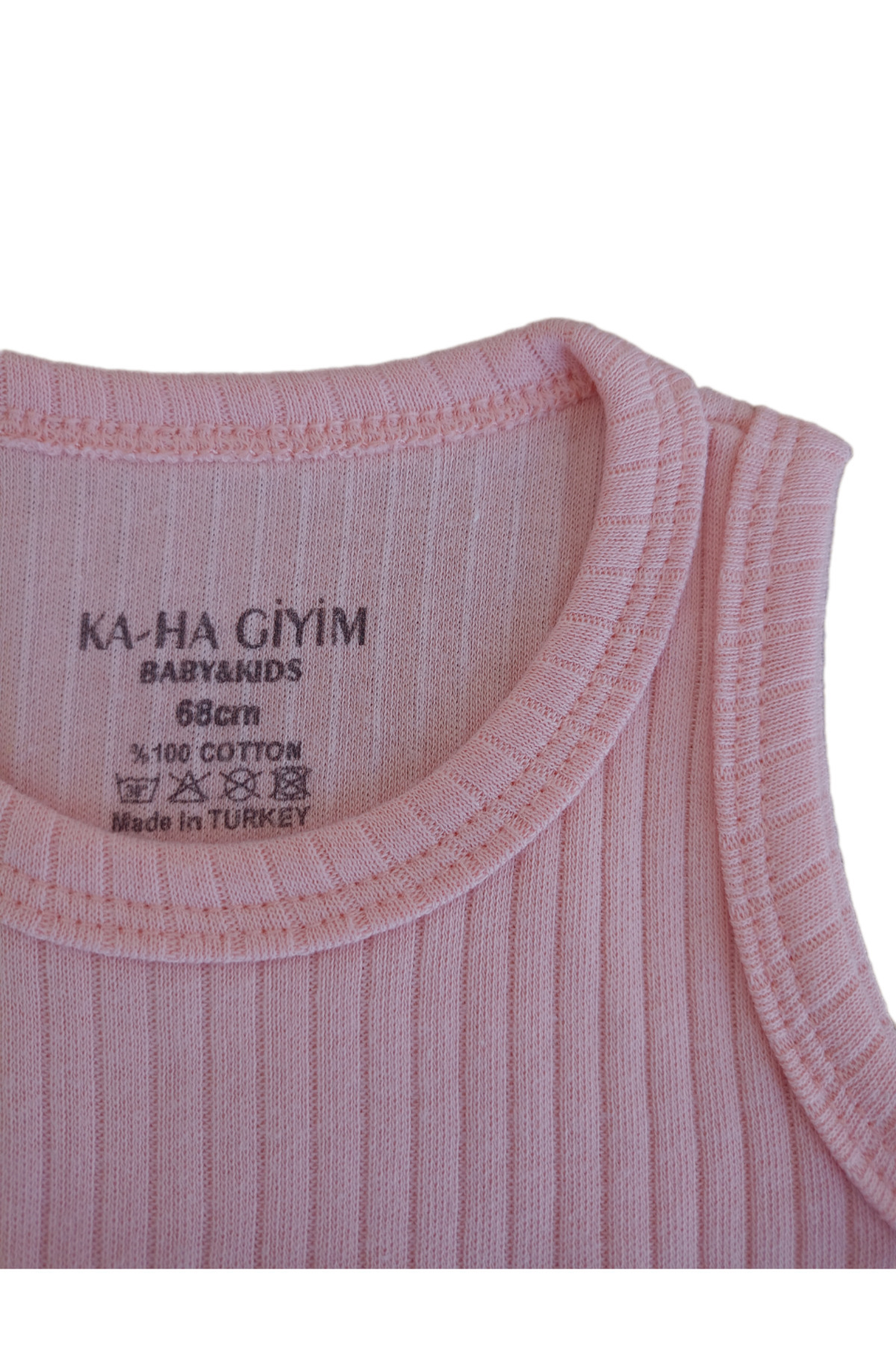 KA-HA Giyim %100 Pamuklu 4'lü Çıtçıtlı Bebek Body Zıbın / Pamuklu Bebek Atlet / Bebek Çıtçıtlı / Organik fotoğrafı 2 (önizleme)